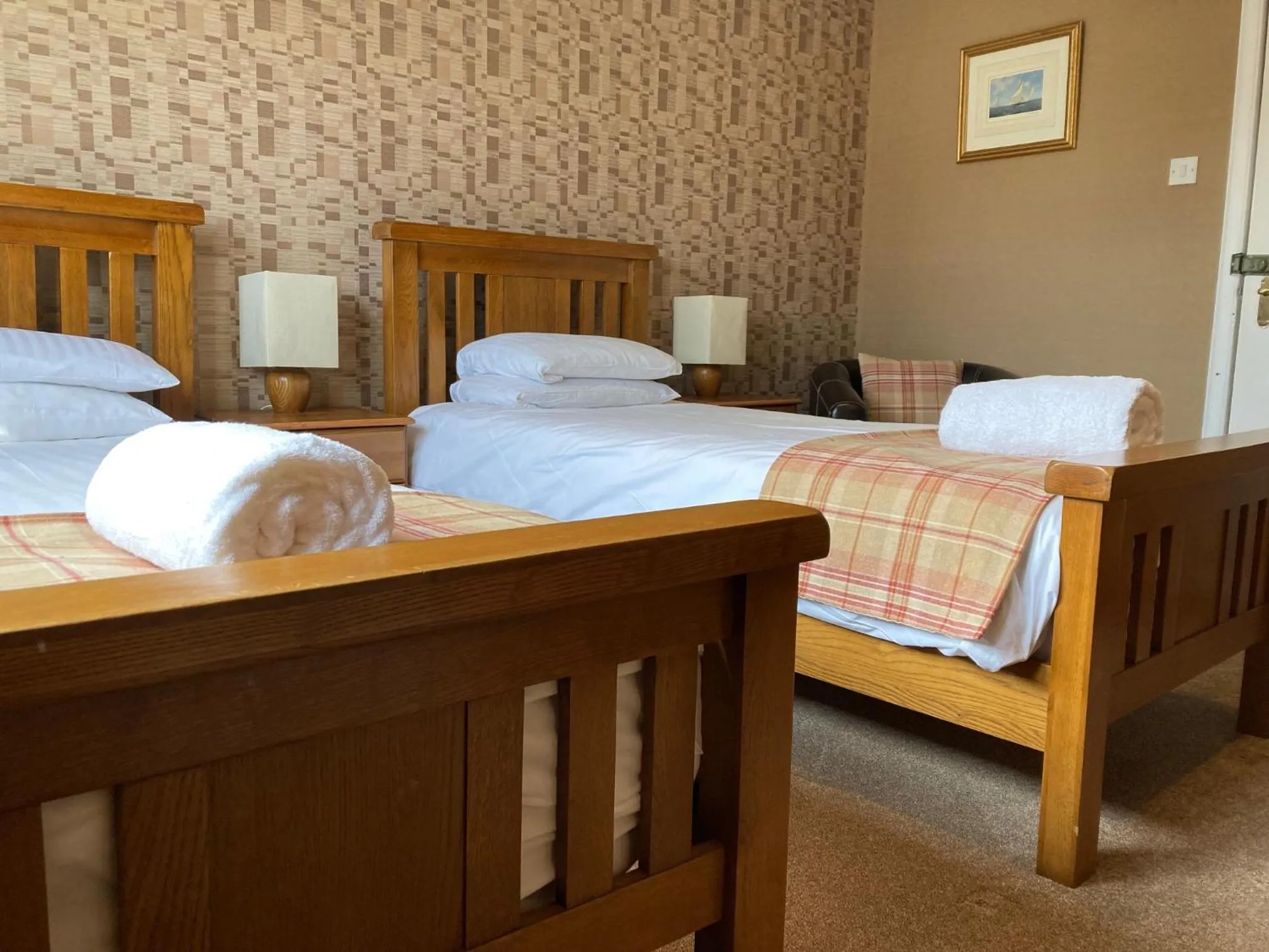 Bedroom, Bed in The Panmure Arms Hotel