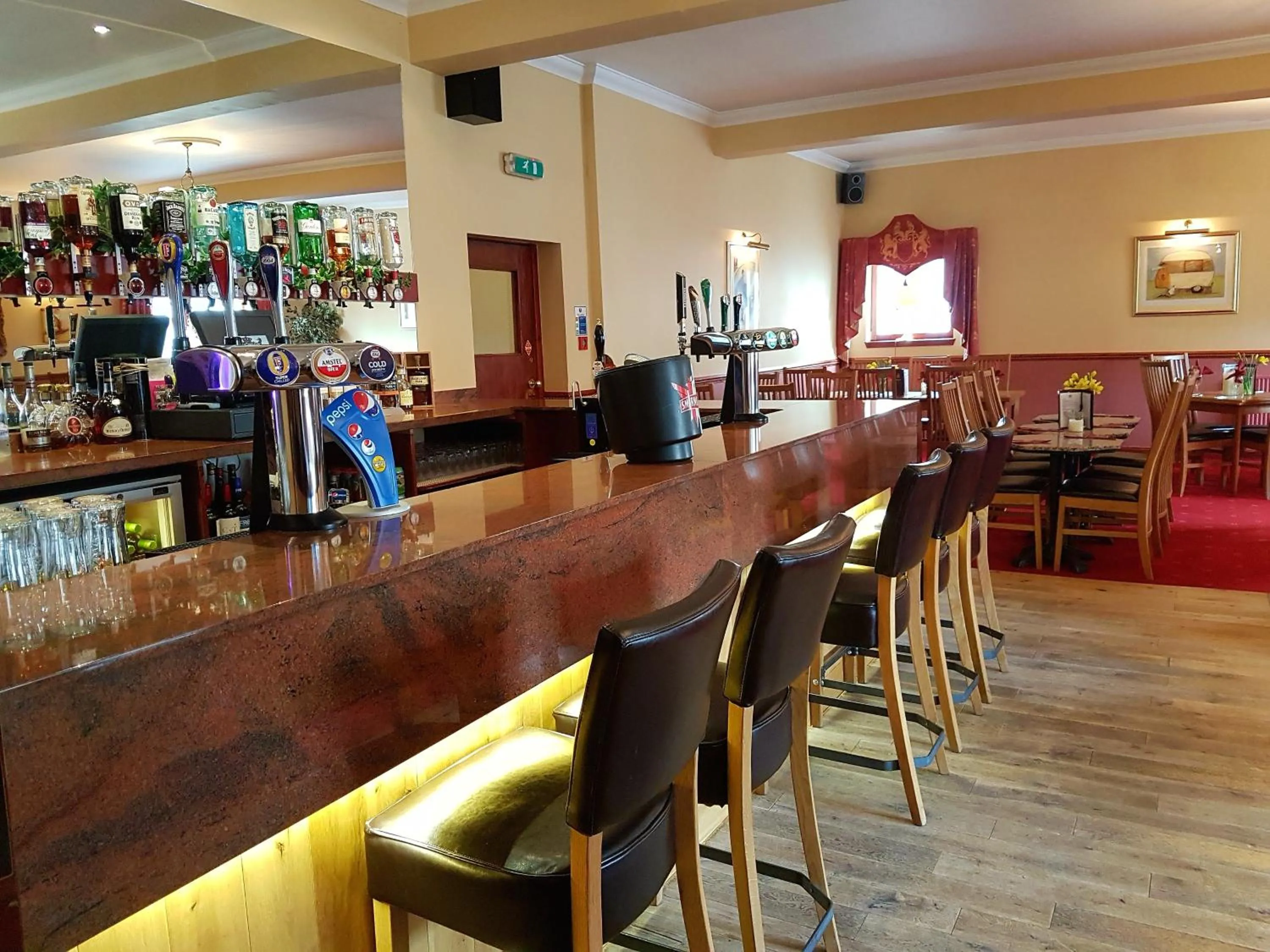 Lounge or bar in The Panmure Arms Hotel