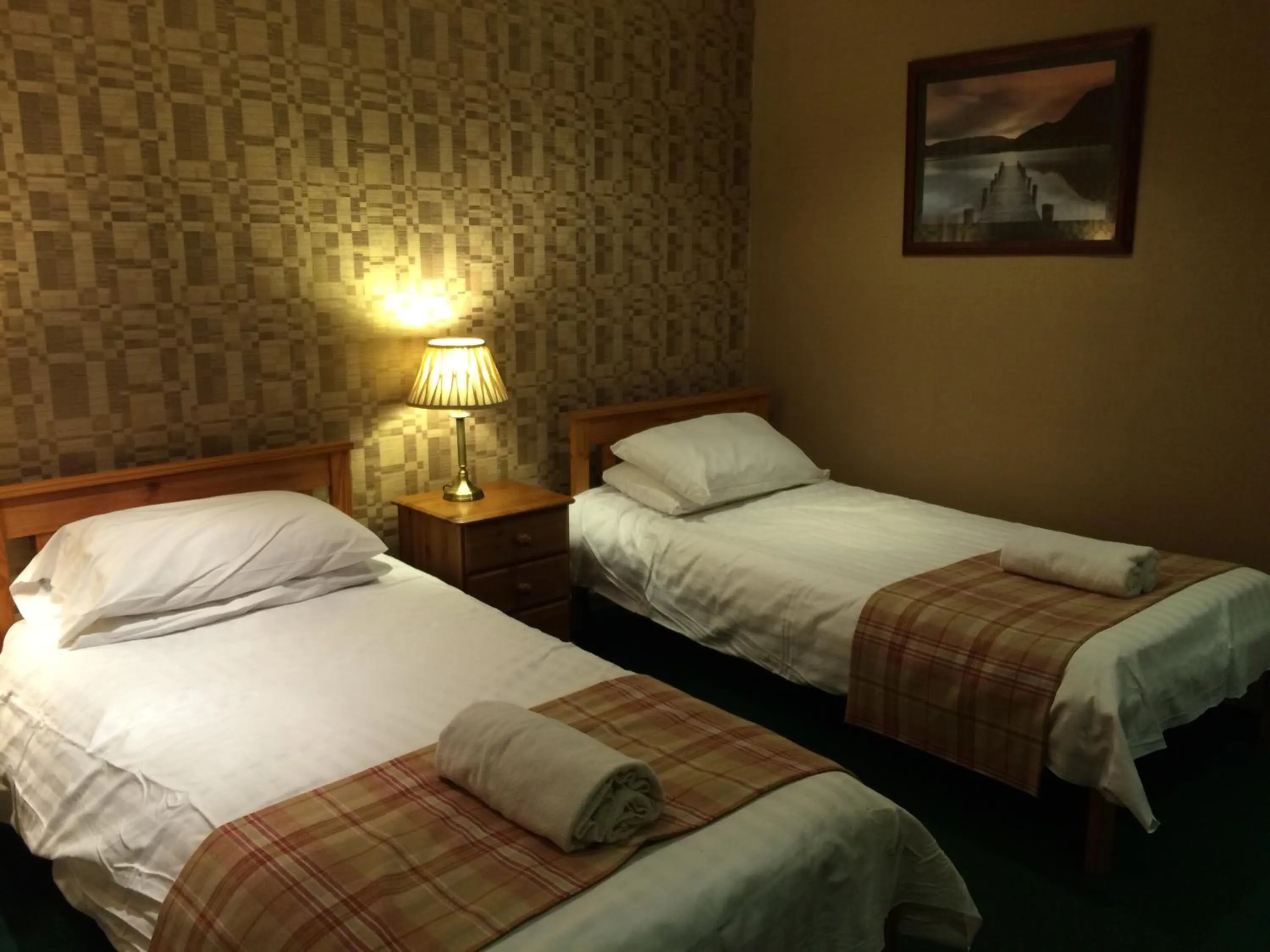 Bed in The Panmure Arms Hotel