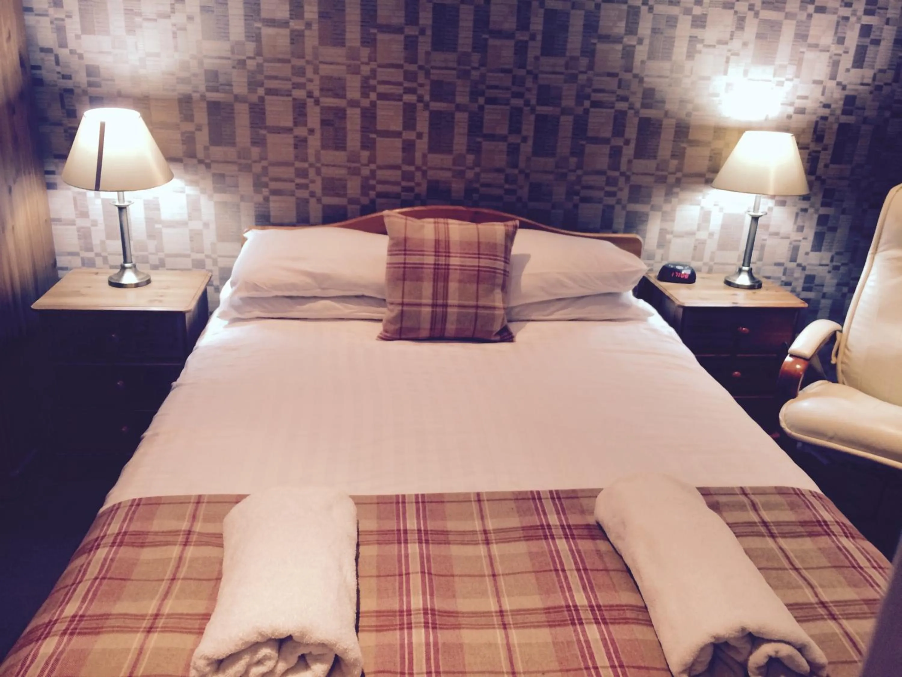Bed in The Panmure Arms Hotel