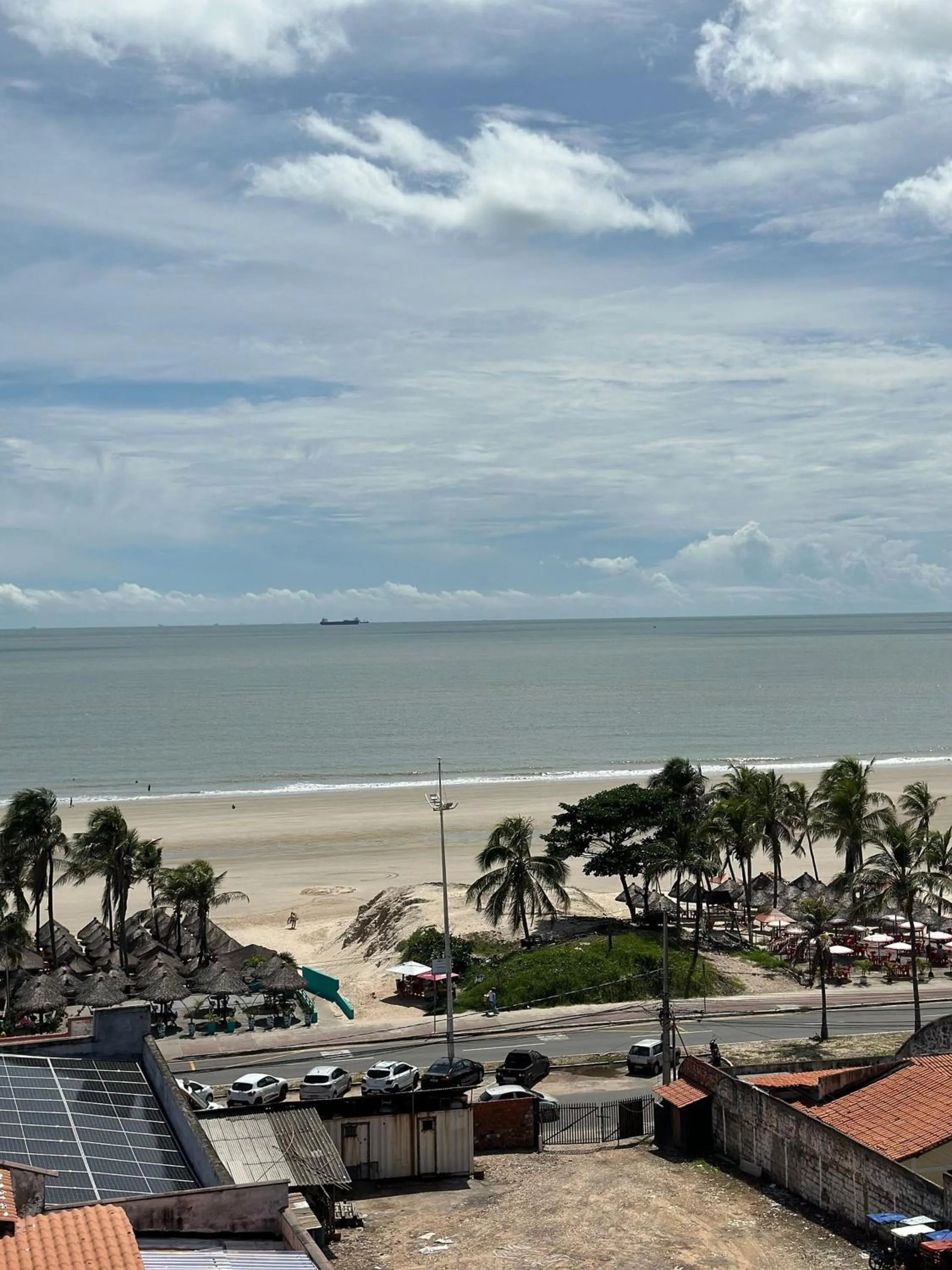 Balcony/Terrace in (304) Vista Mar na Praia da Litorânea