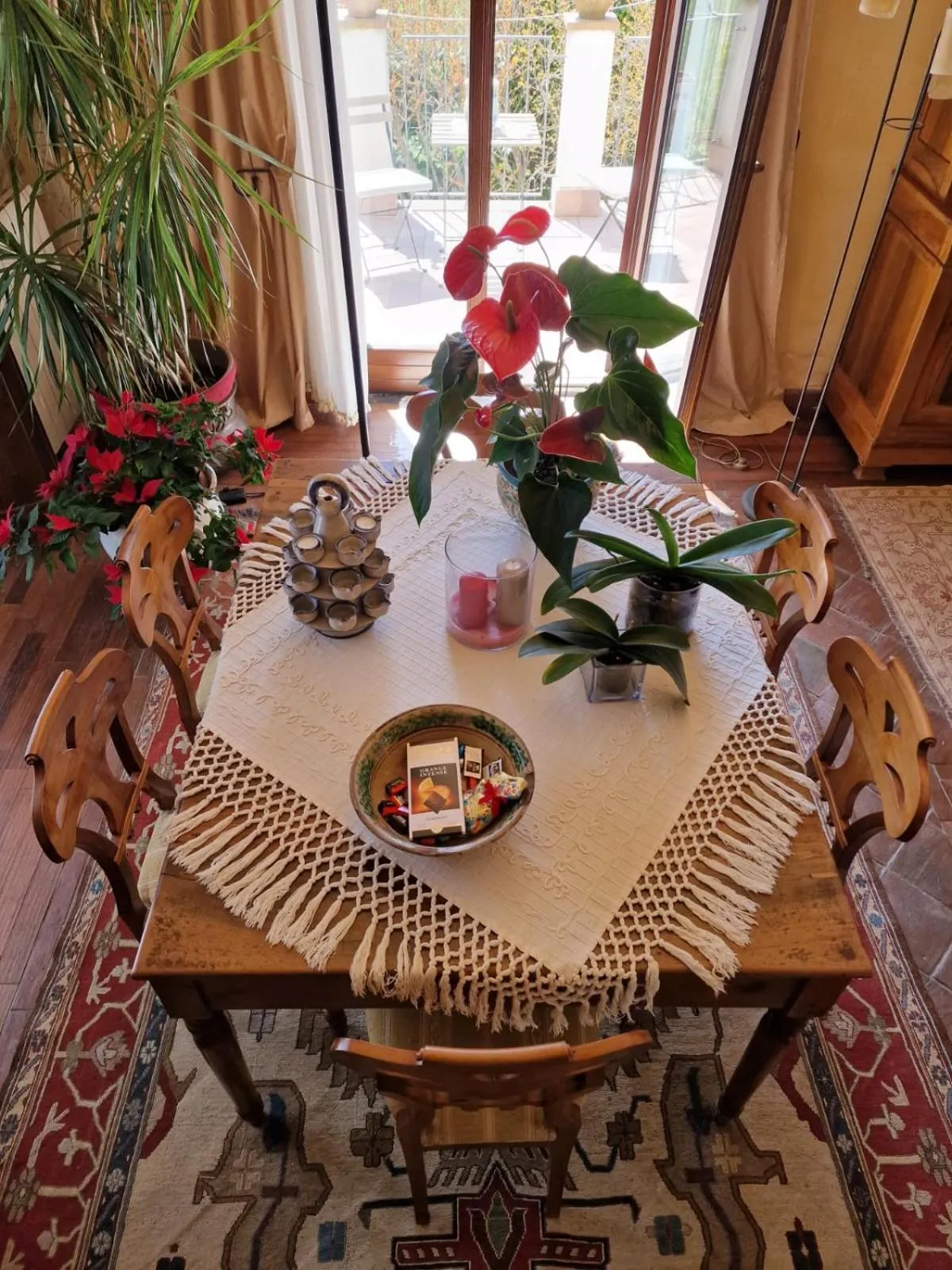 Dining area in Casa Delle Coccole