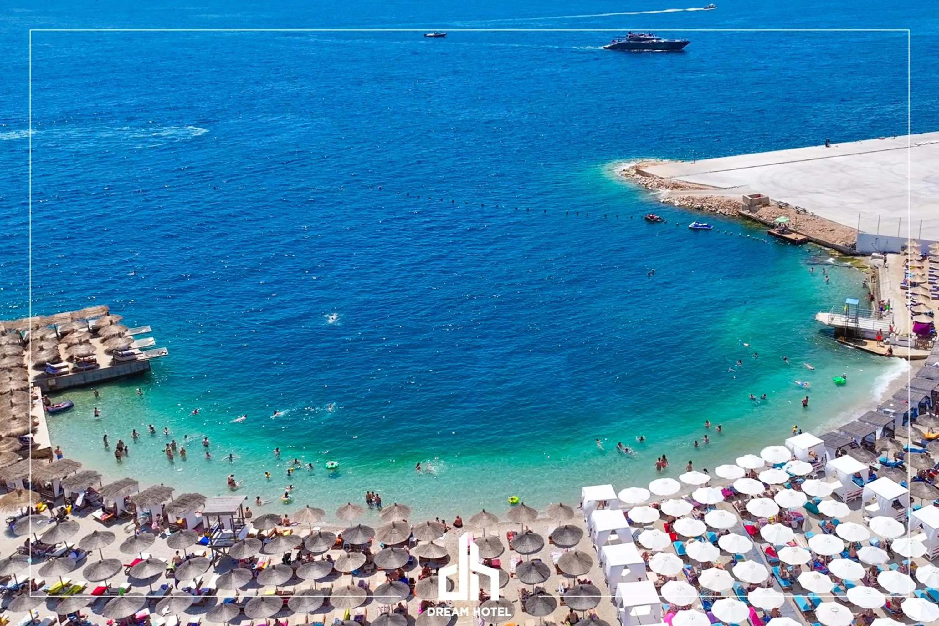 Beach in DREAM HOTEL SARANDA
