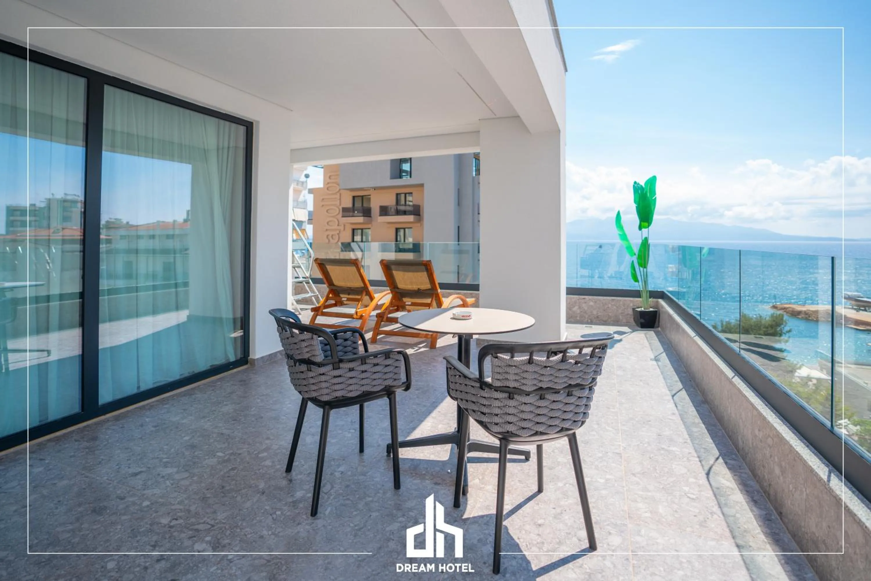 Balcony/Terrace in DREAM HOTEL SARANDA