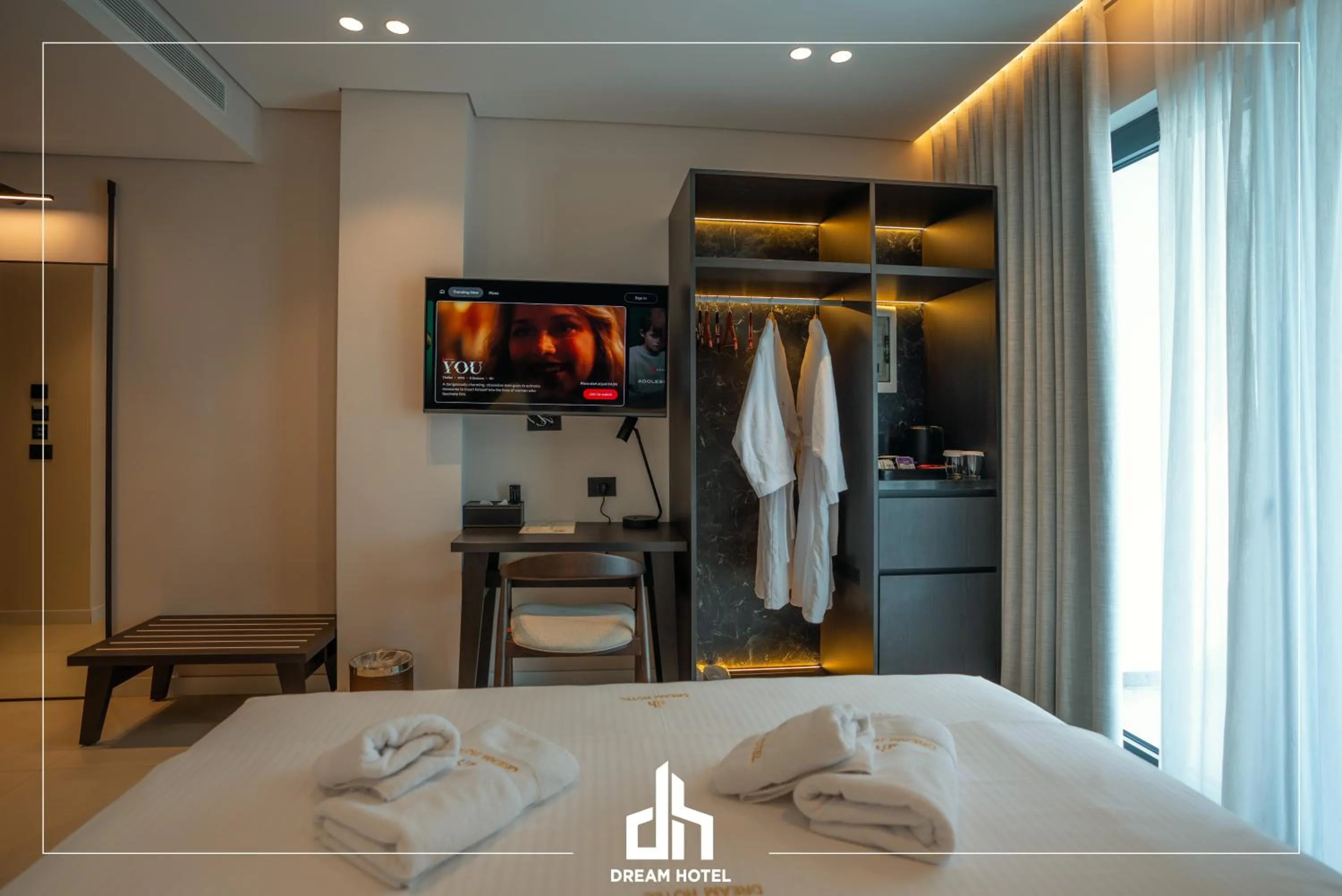 Bedroom, Bed in DREAM HOTEL SARANDA