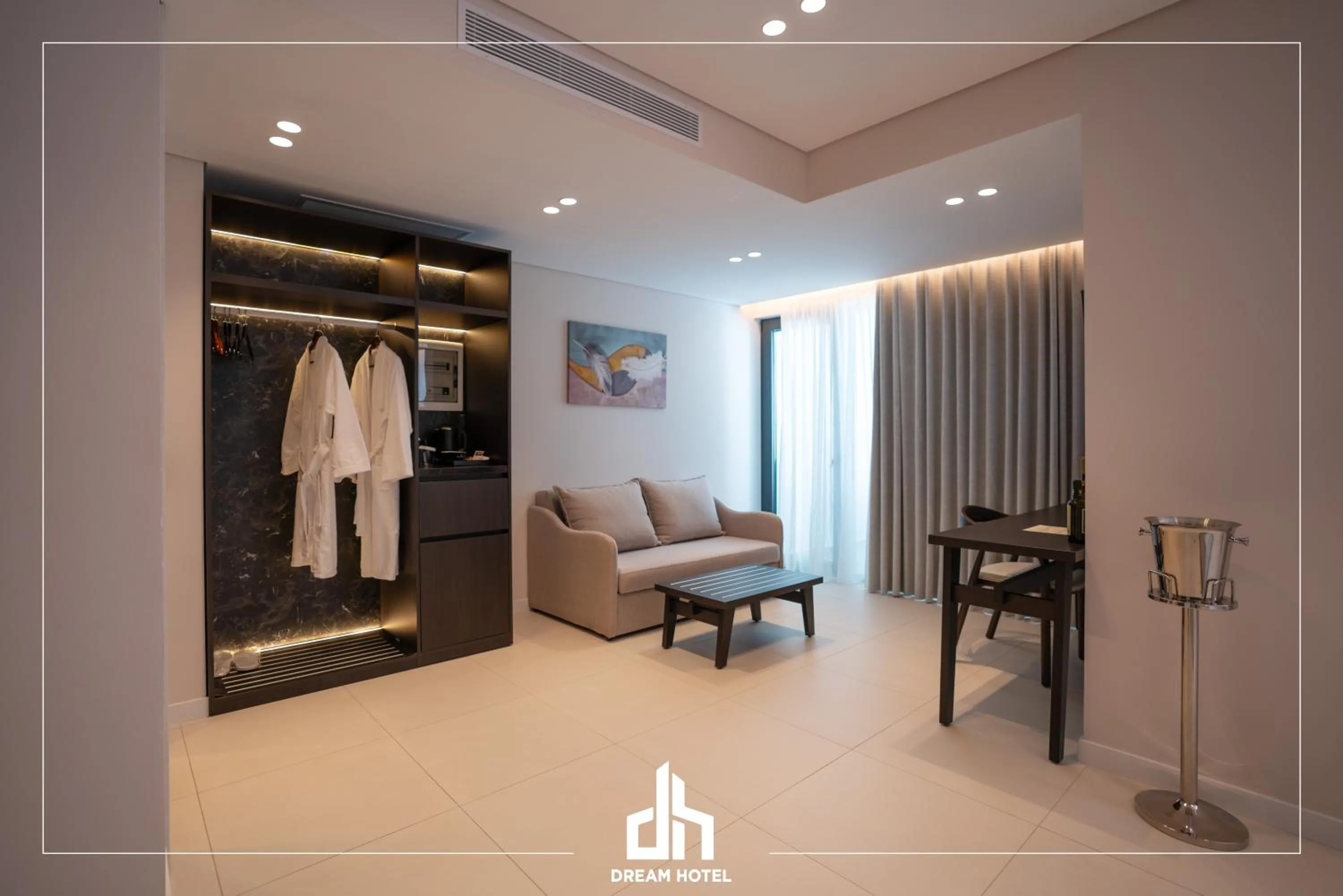 Seating area in DREAM HOTEL SARANDA