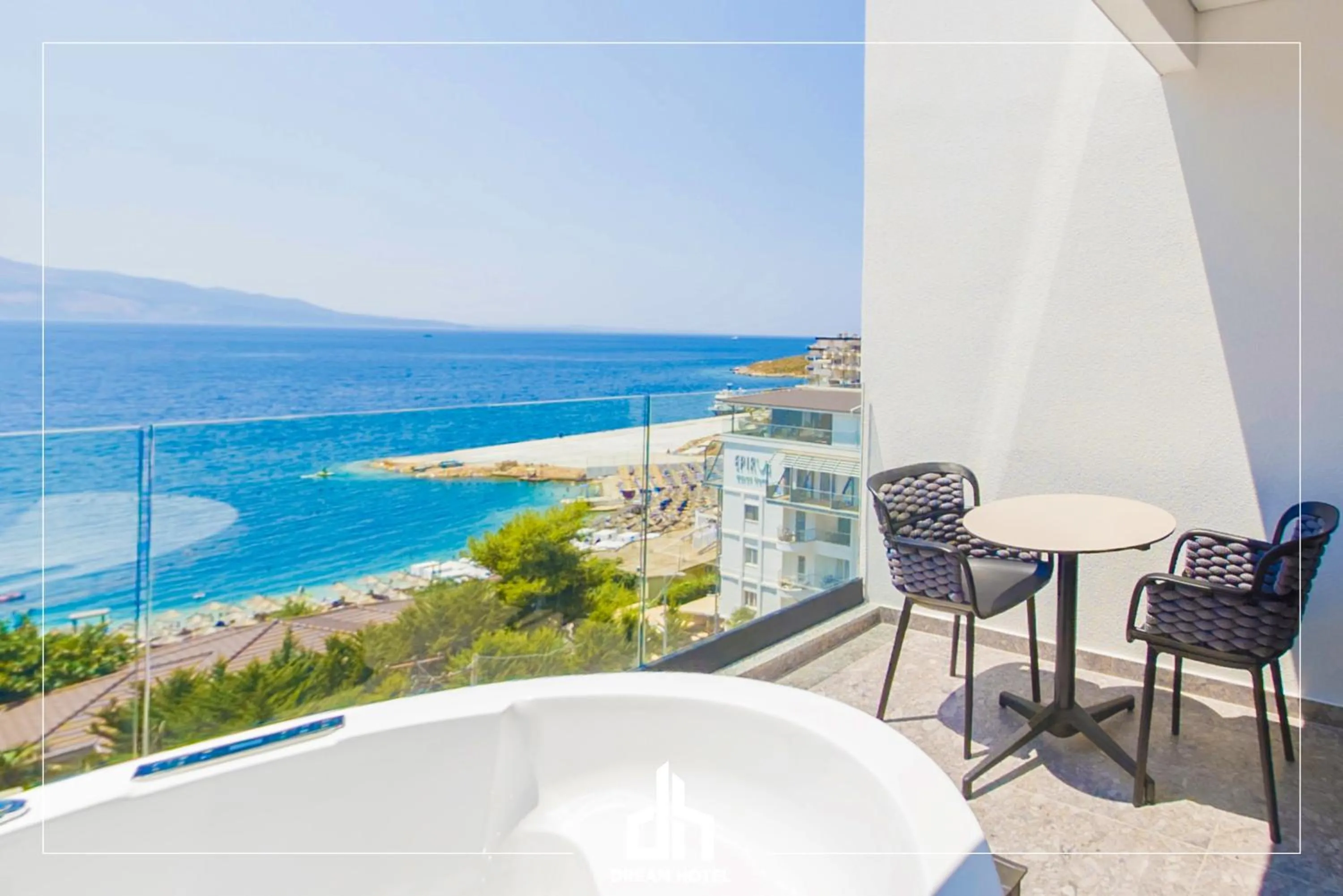 Sea view in DREAM HOTEL SARANDA