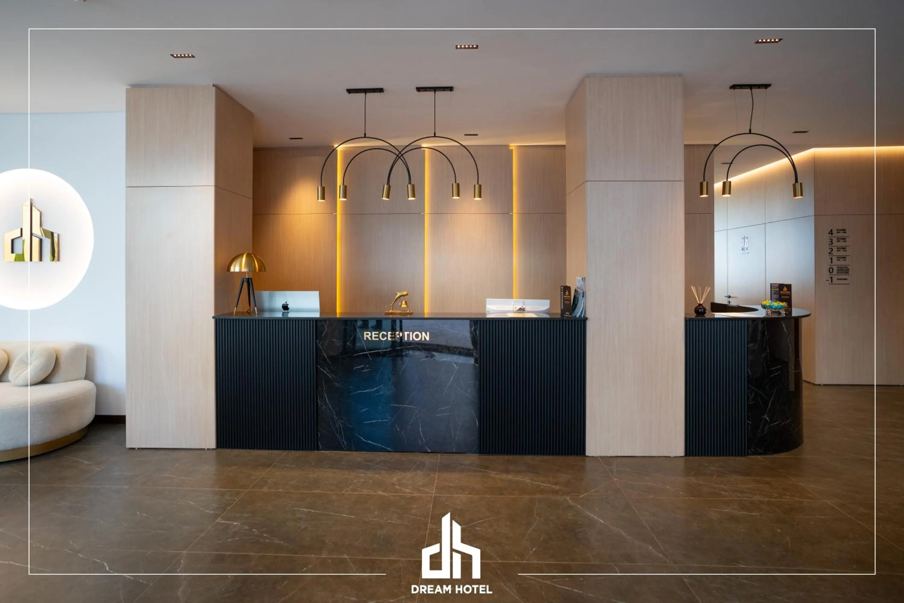 Lobby or reception in DREAM HOTEL SARANDA