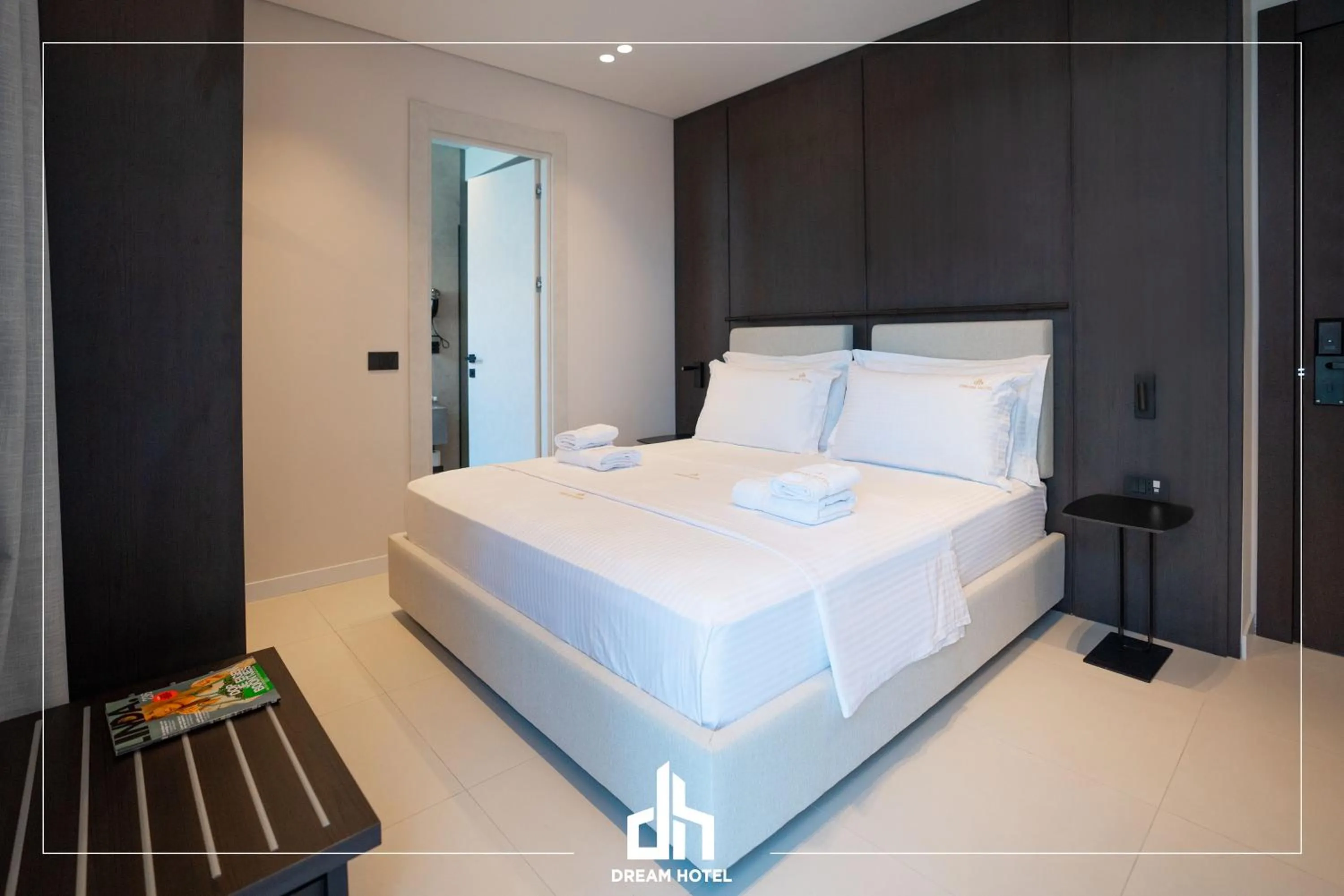 Photo of the whole room, Bed in DREAM HOTEL SARANDA