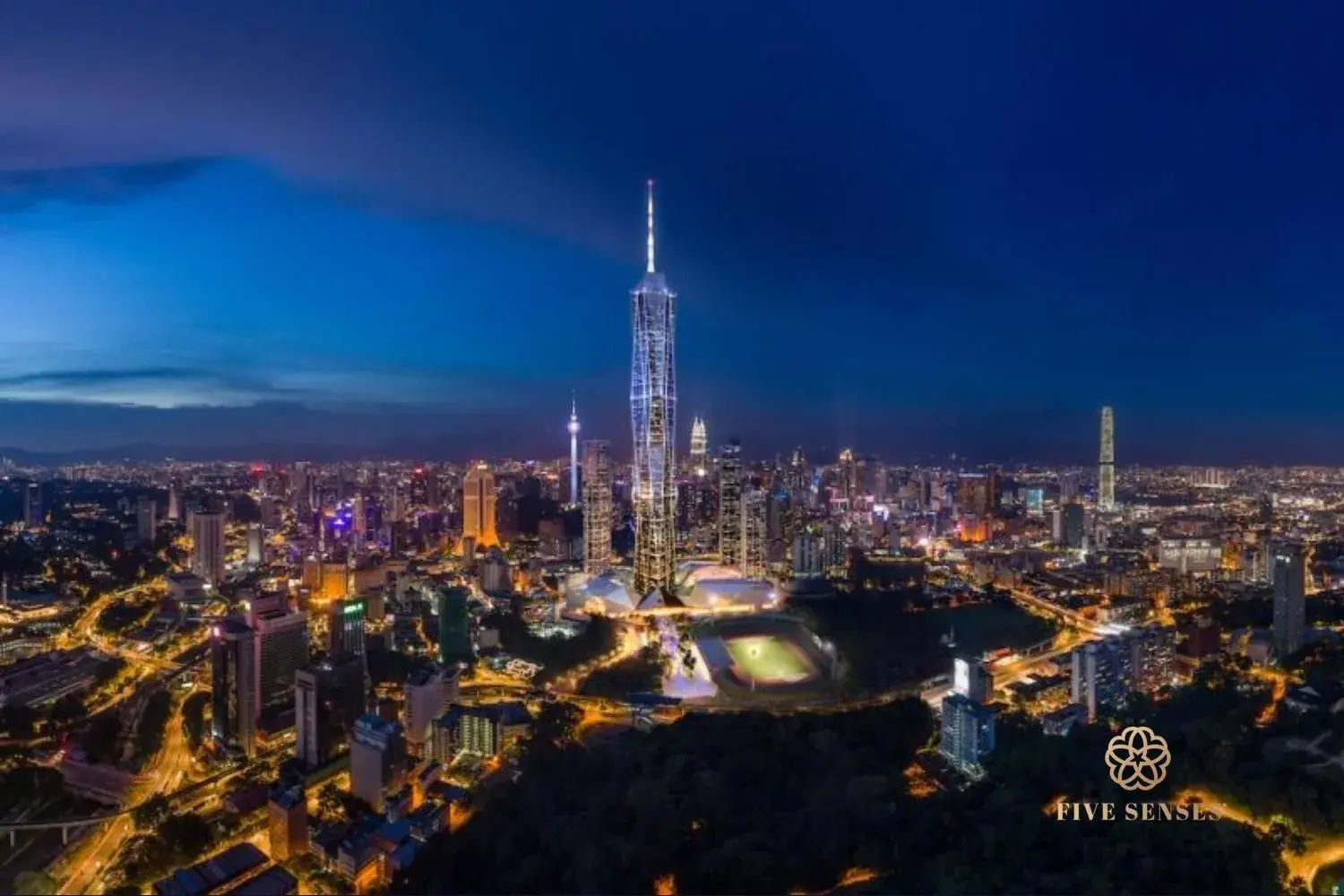 City view in Trion One Suites Kuala Lumpur by Five Senses City view in Trion One Suites Kuala Lumpur by Five Senses