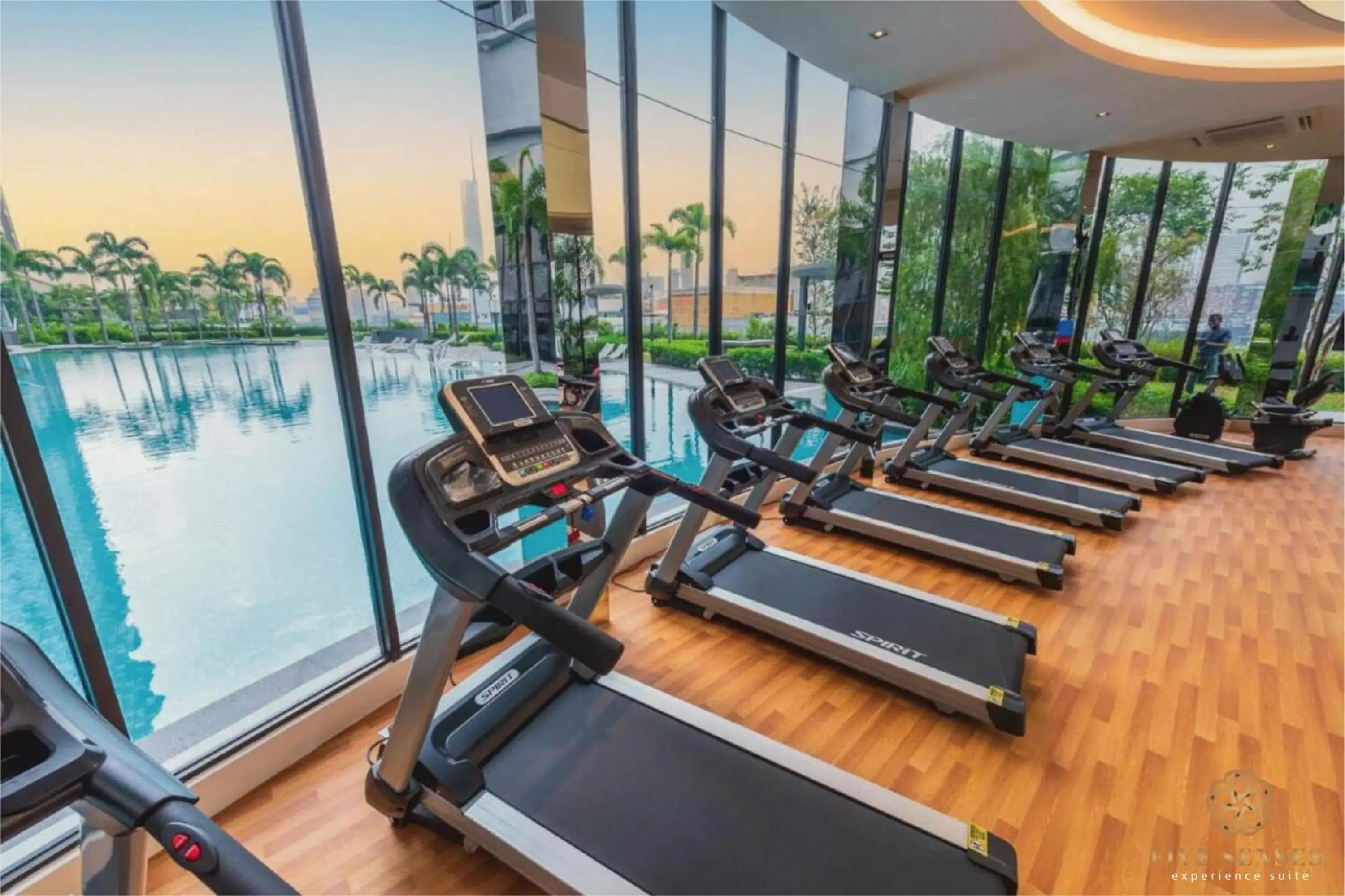 Fitness centre/facilities in Trion One Suites Kuala Lumpur by Five Senses Fitness centre/facilities in Trion One Suites Kuala Lumpur by Five Senses