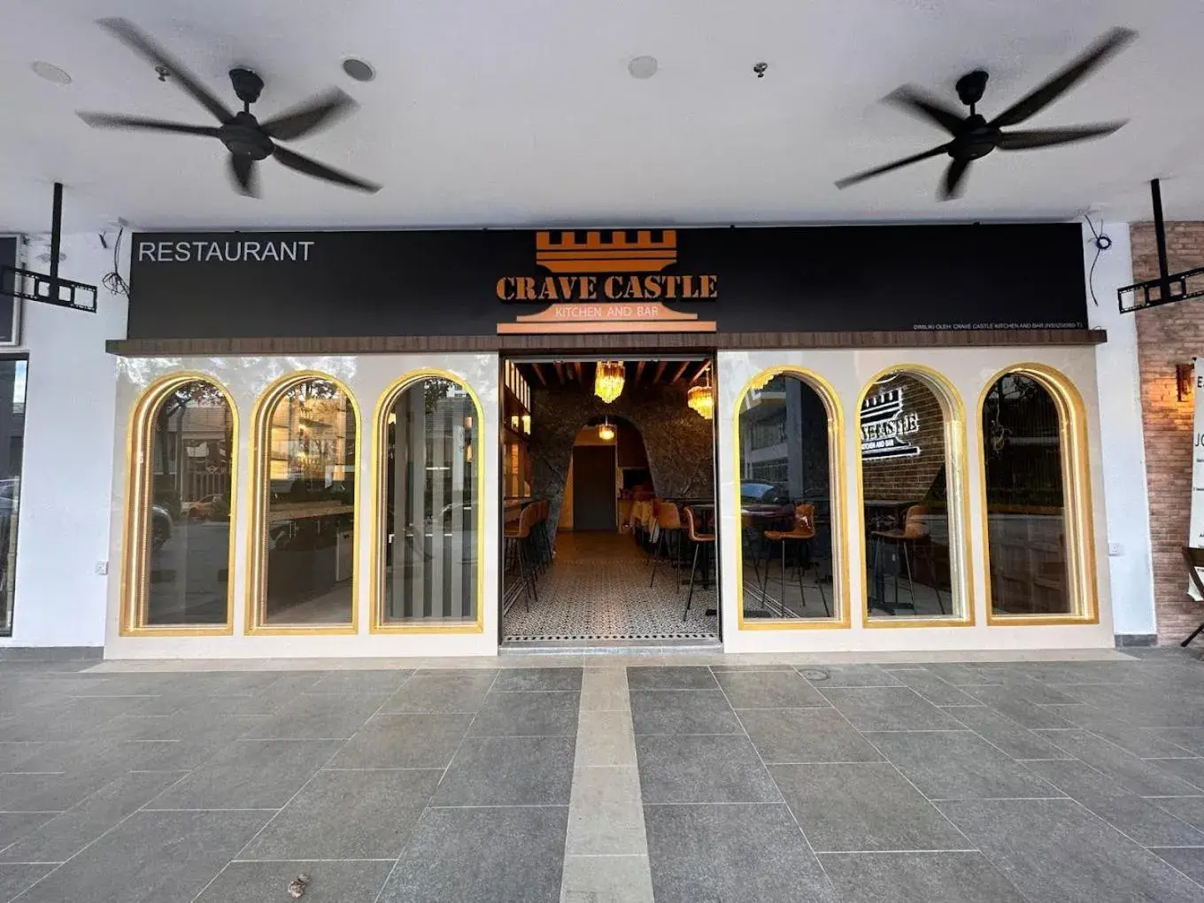 Restaurant/places to eat in Trion One Suites Kuala Lumpur by Five Senses Restaurant/places to eat in Trion One Suites Kuala Lumpur by Five Senses