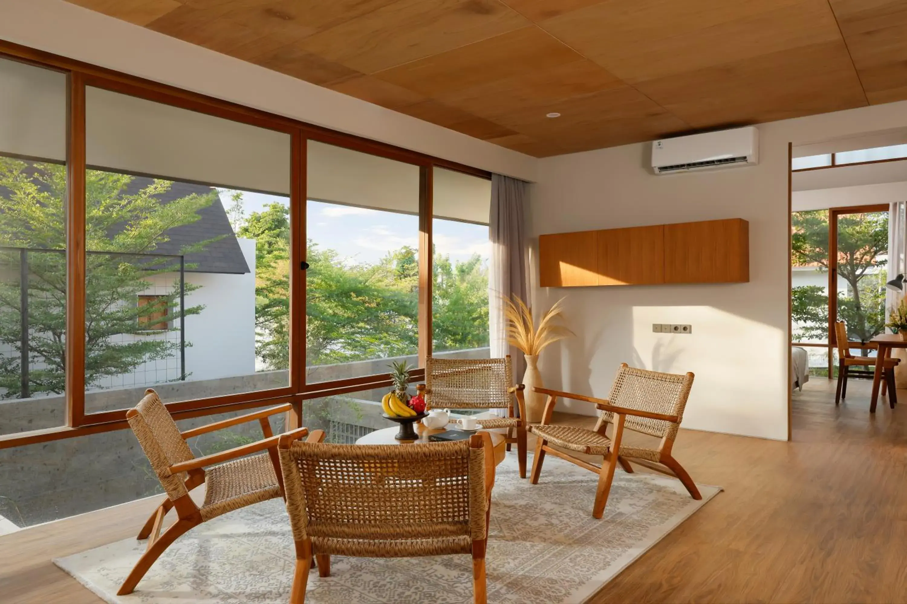 Living room in Pulang Villas Pererenan by Nakula Living room in Pulang Villas Pererenan by Nakula