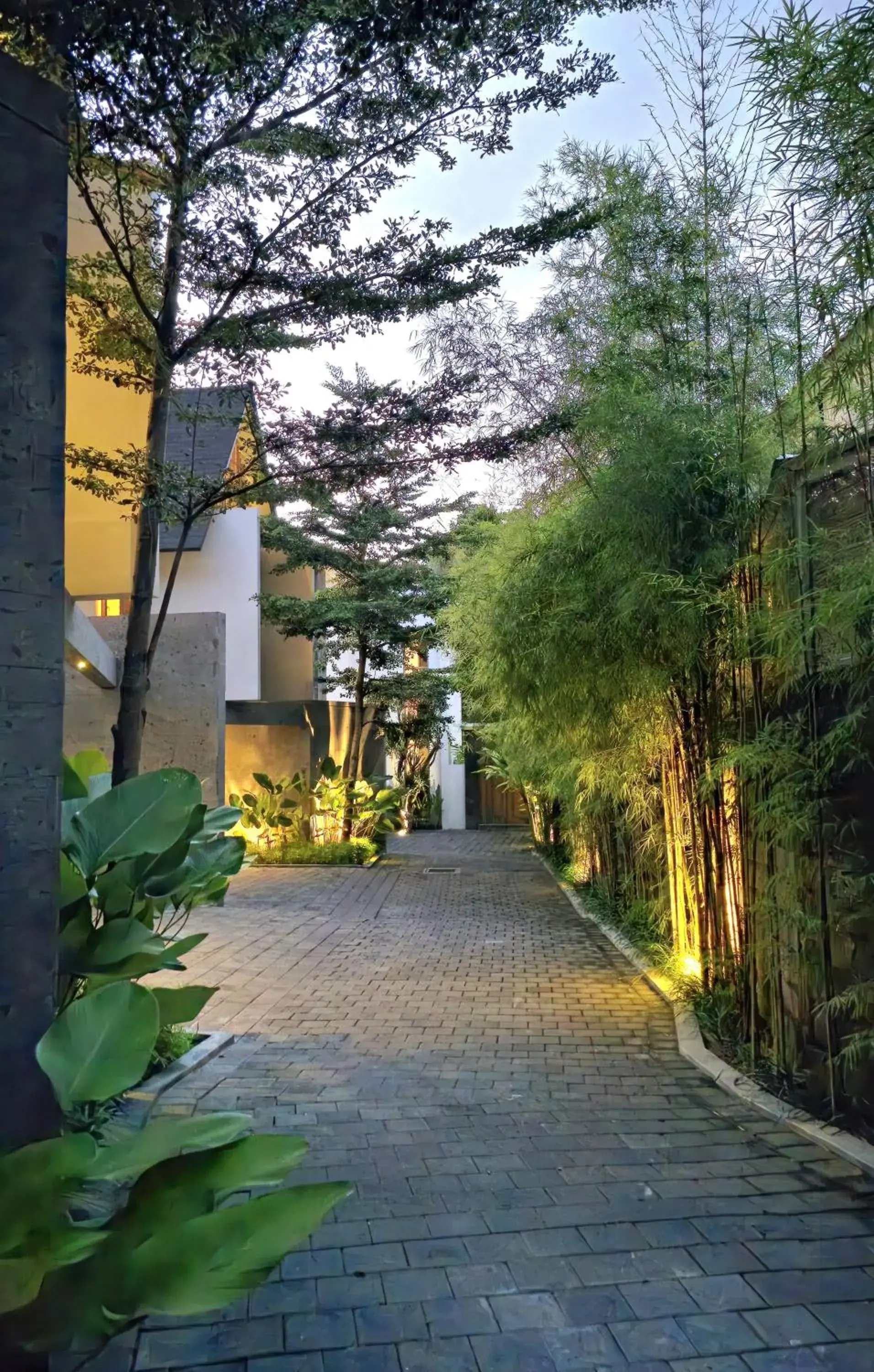 Property building in Pulang Villas Pererenan by Nakula Property building in Pulang Villas Pererenan by Nakula