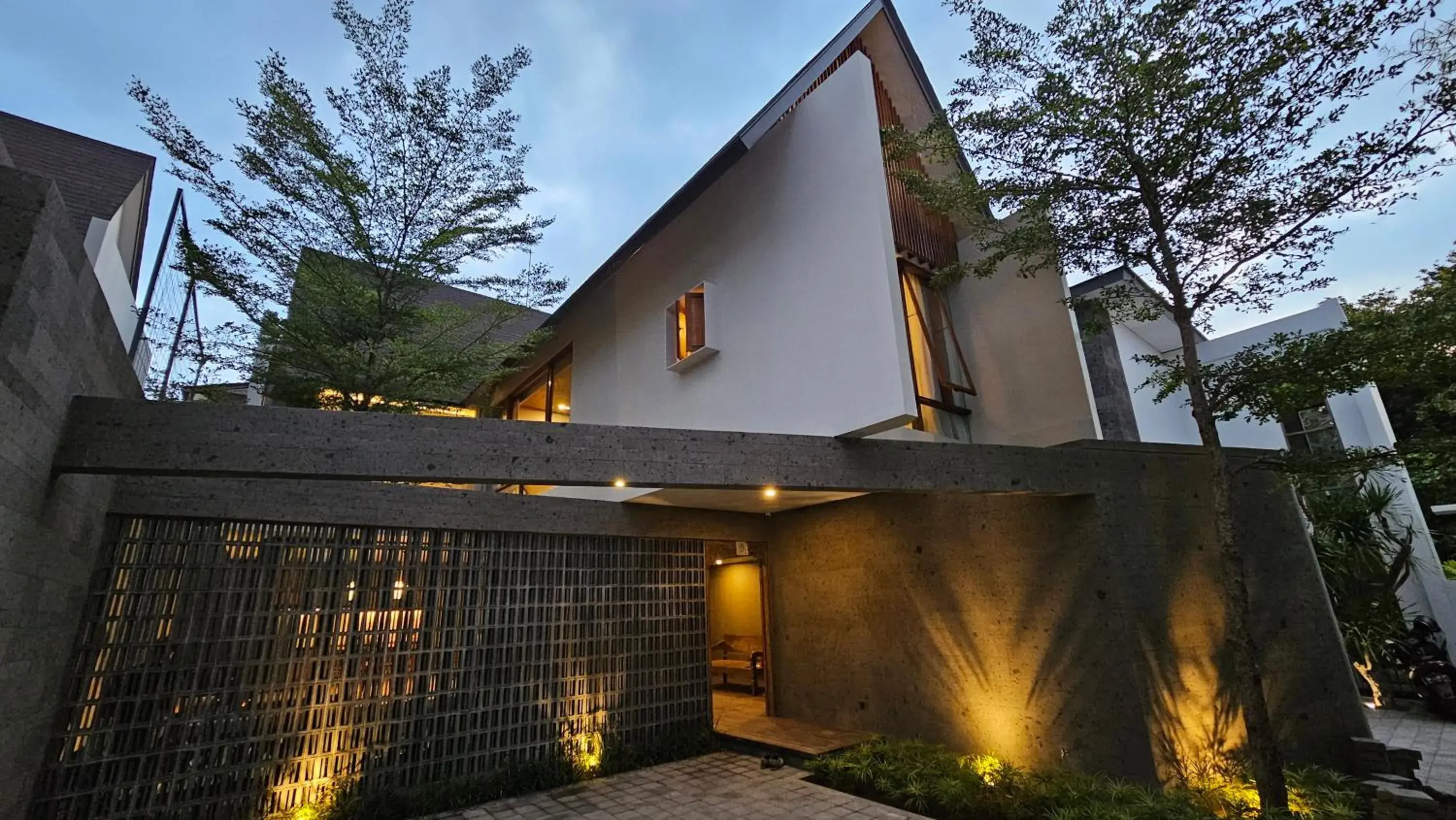 Property building in Pulang Villas Pererenan by Nakula Property building in Pulang Villas Pererenan by Nakula