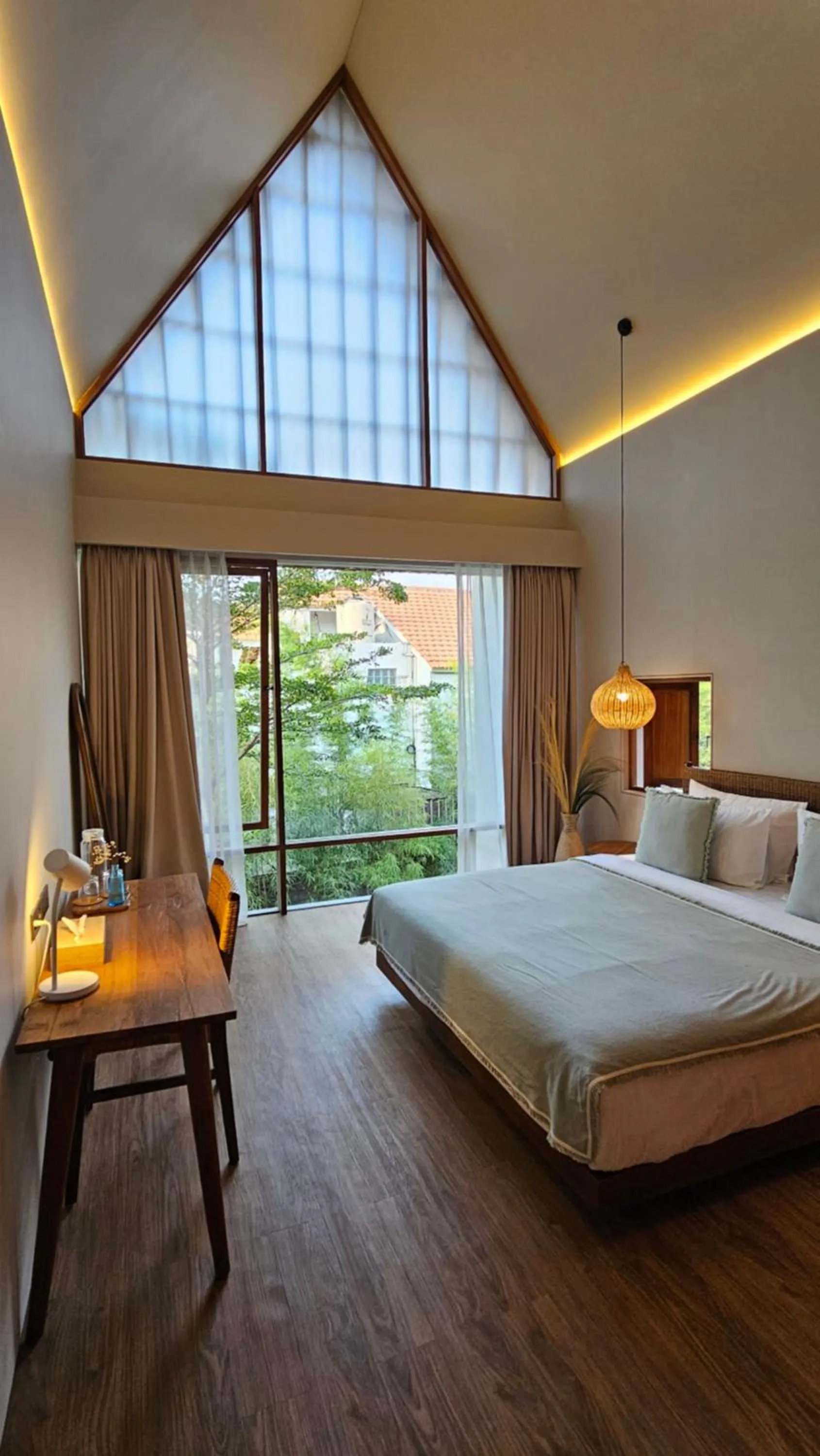 Bed in Pulang Villas Pererenan by Nakula