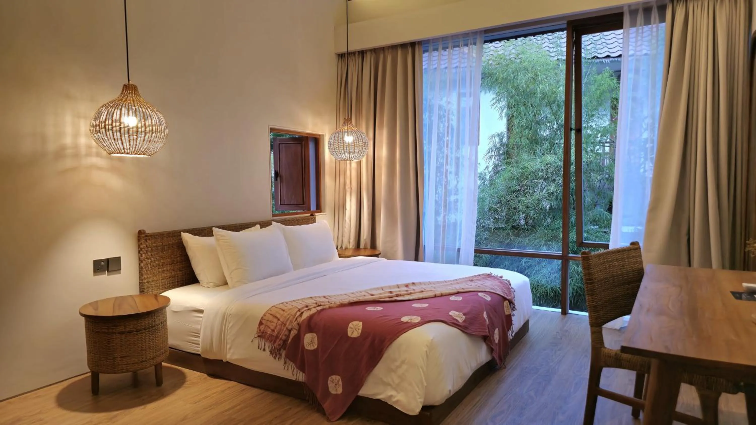 Bedroom, Bed in Pulang Villas Pererenan by Nakula