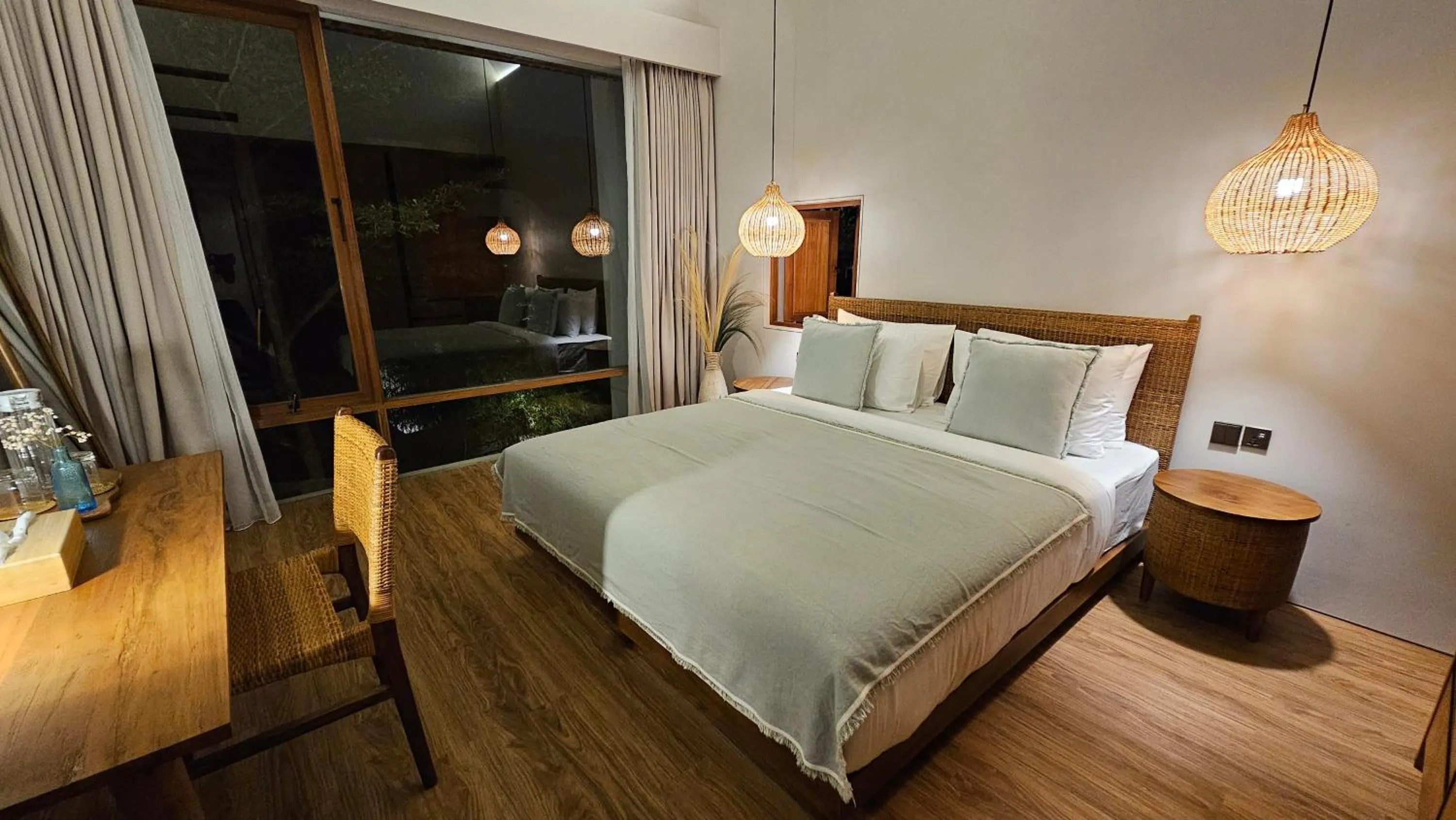 Bed in Pulang Villas Pererenan by Nakula