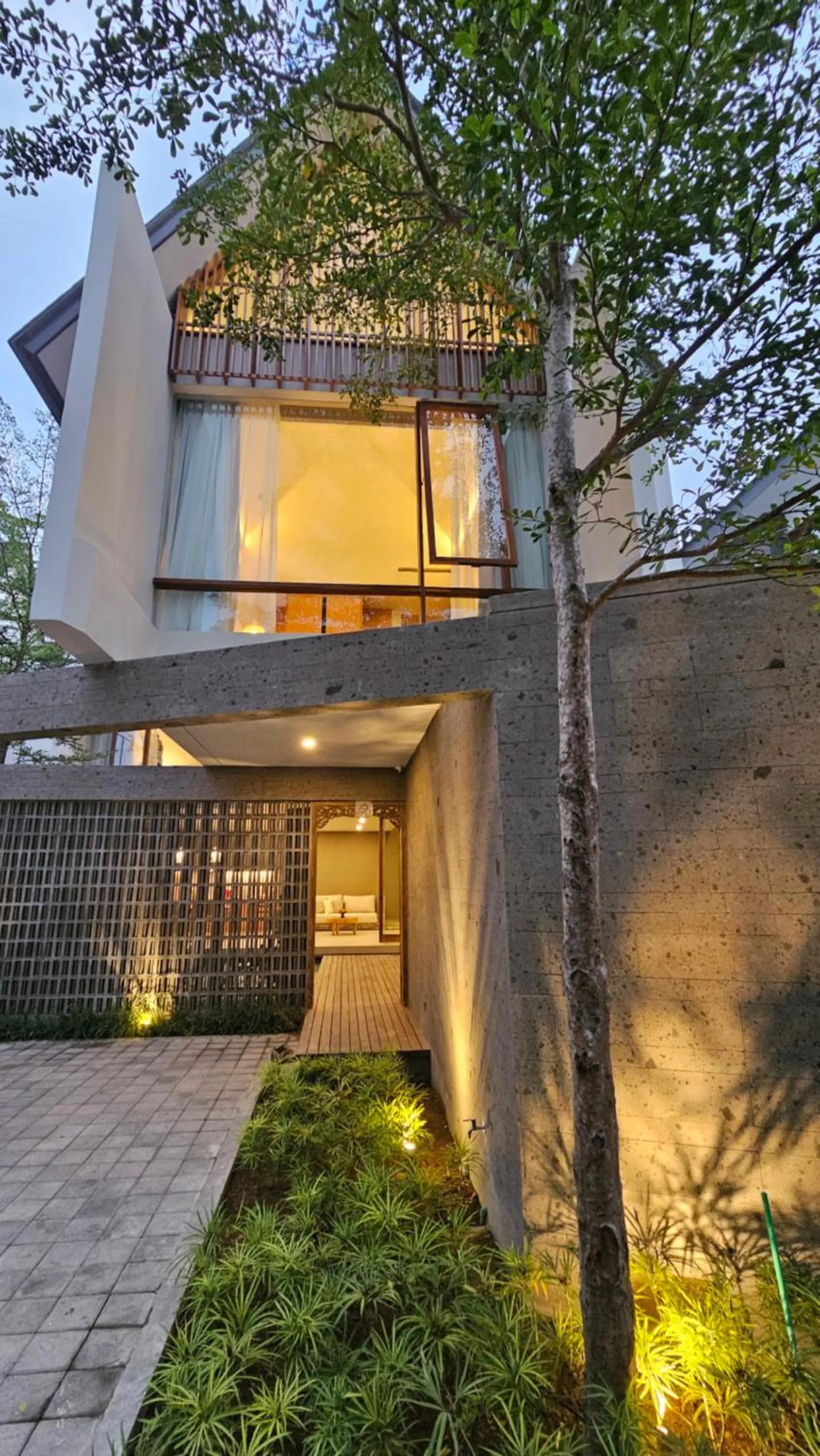 Property building in Pulang Villas Pererenan by Nakula