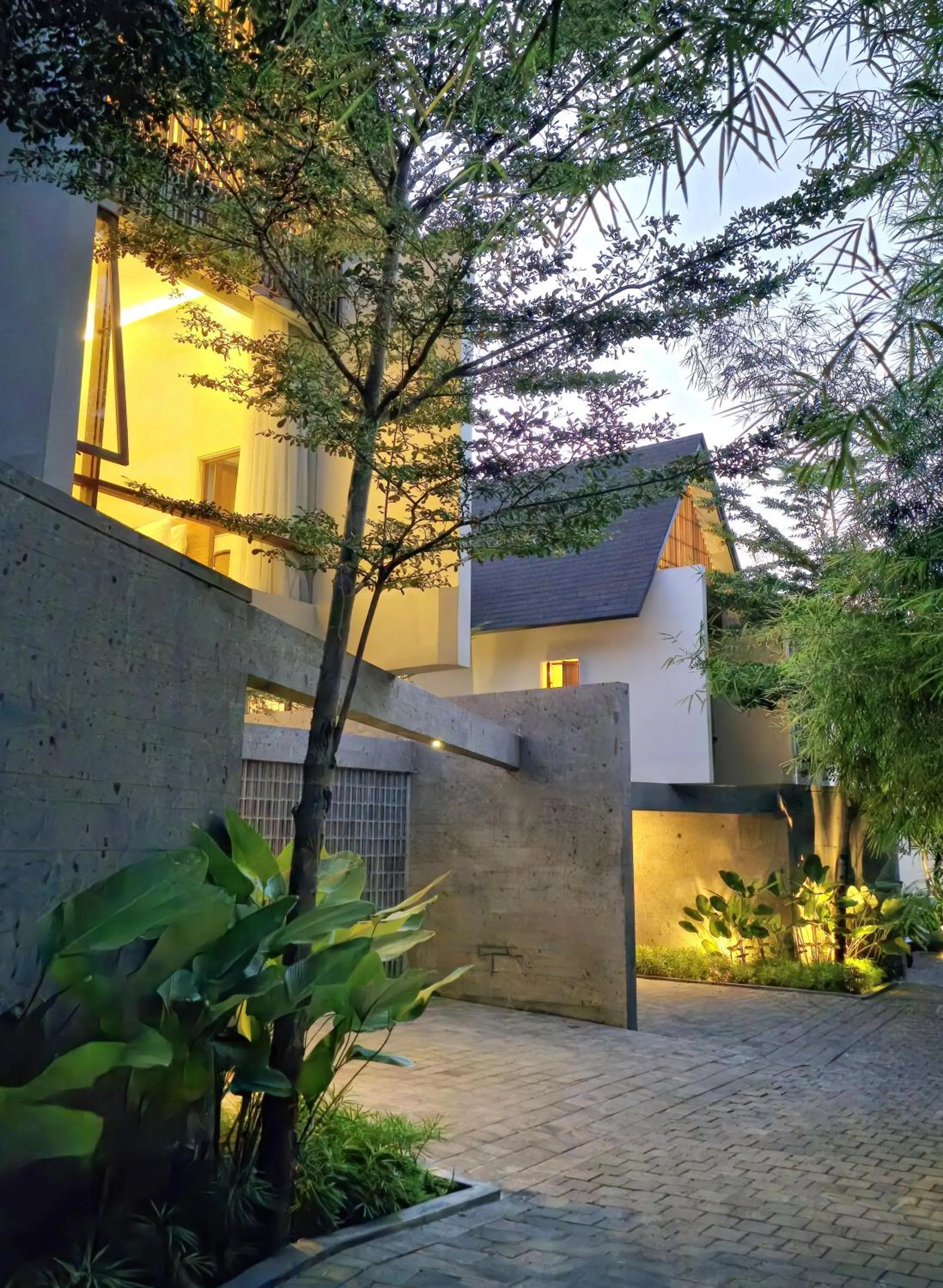 Property building in Pulang Villas Pererenan by Nakula