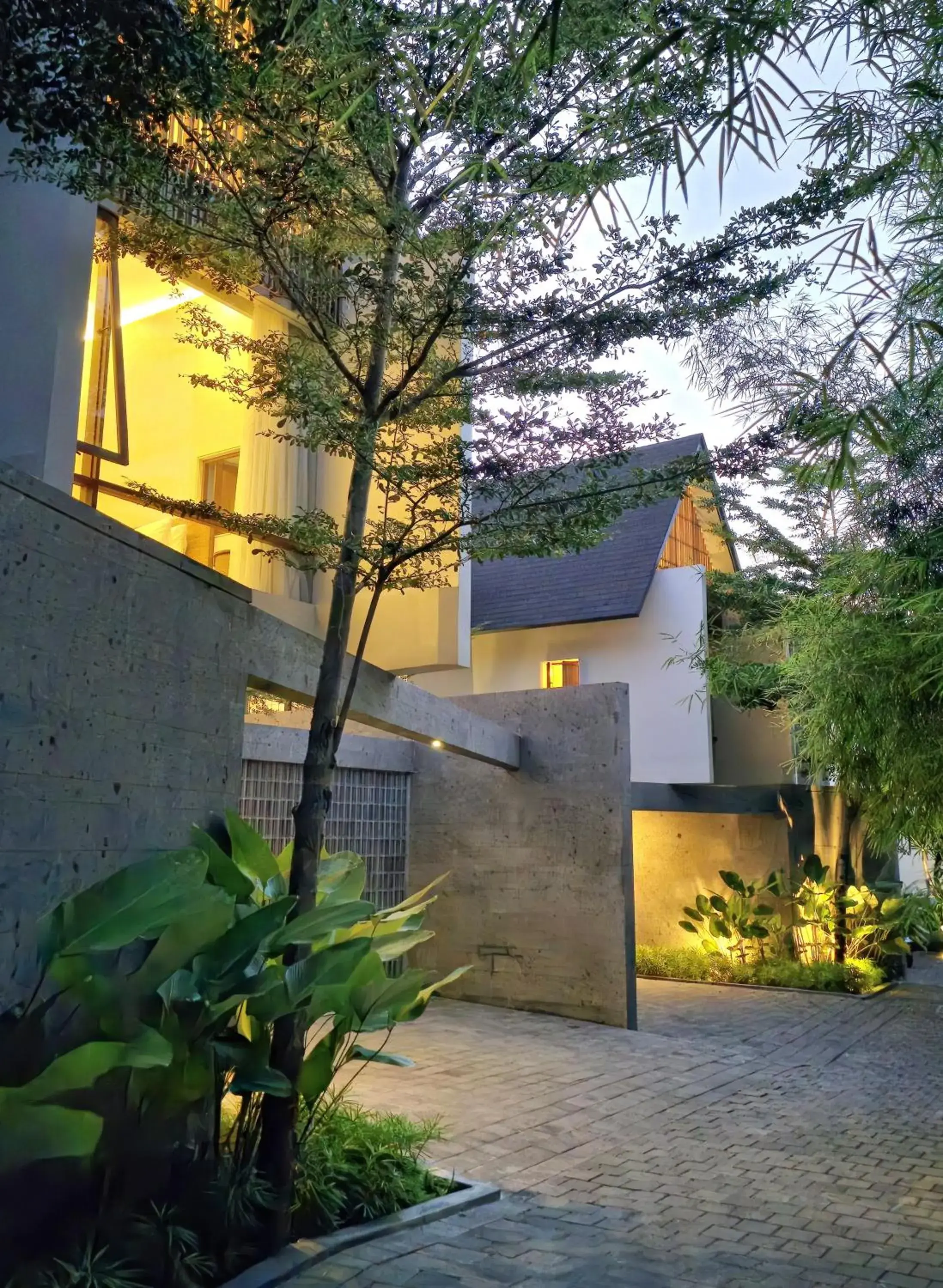 Property building in Pulang Villas Pererenan by Nakula Property building in Pulang Villas Pererenan by Nakula