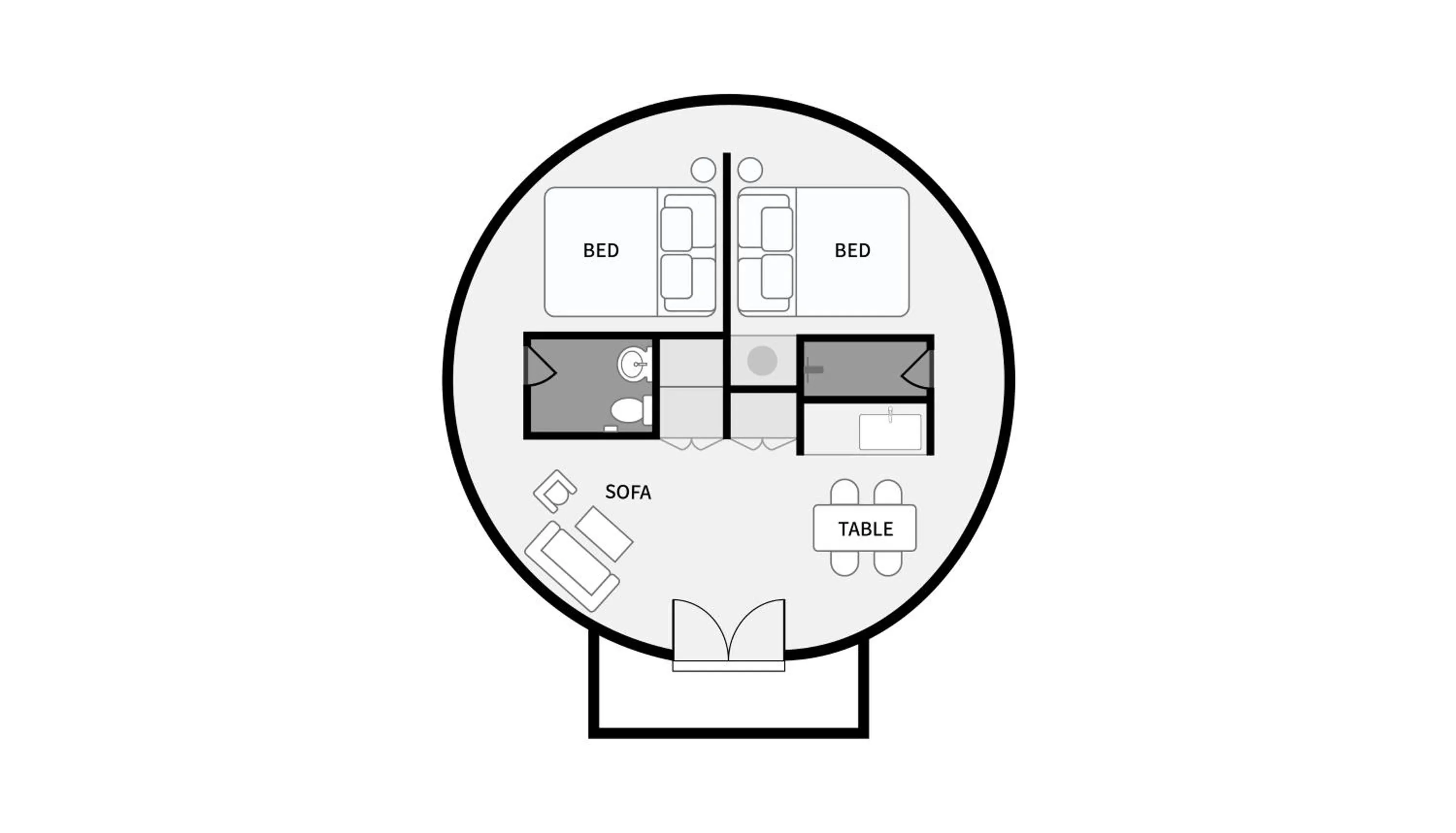 Floor plan in Starville