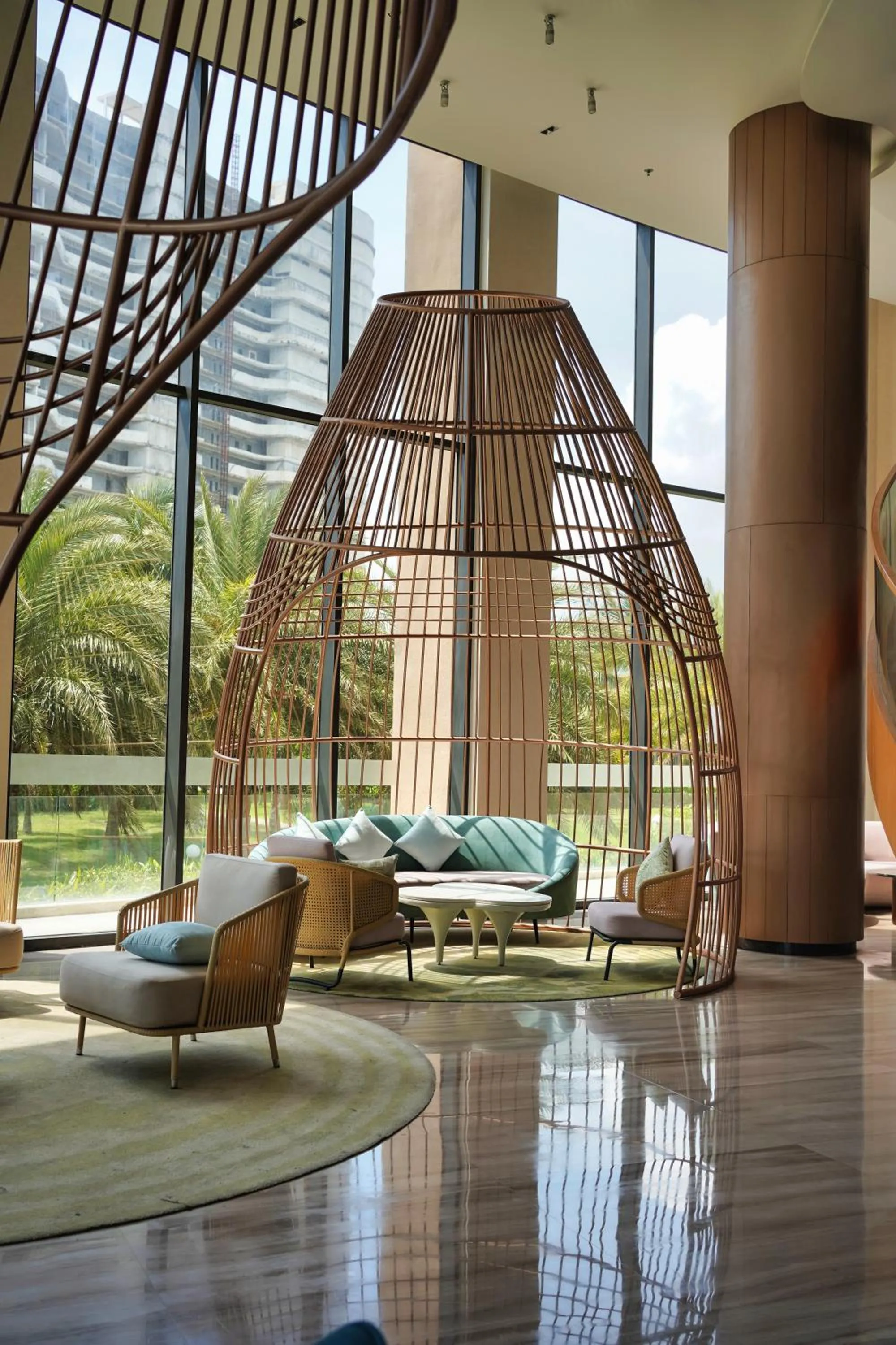 Lobby or reception in Seascape Villas In Long Beach Cam Ranh