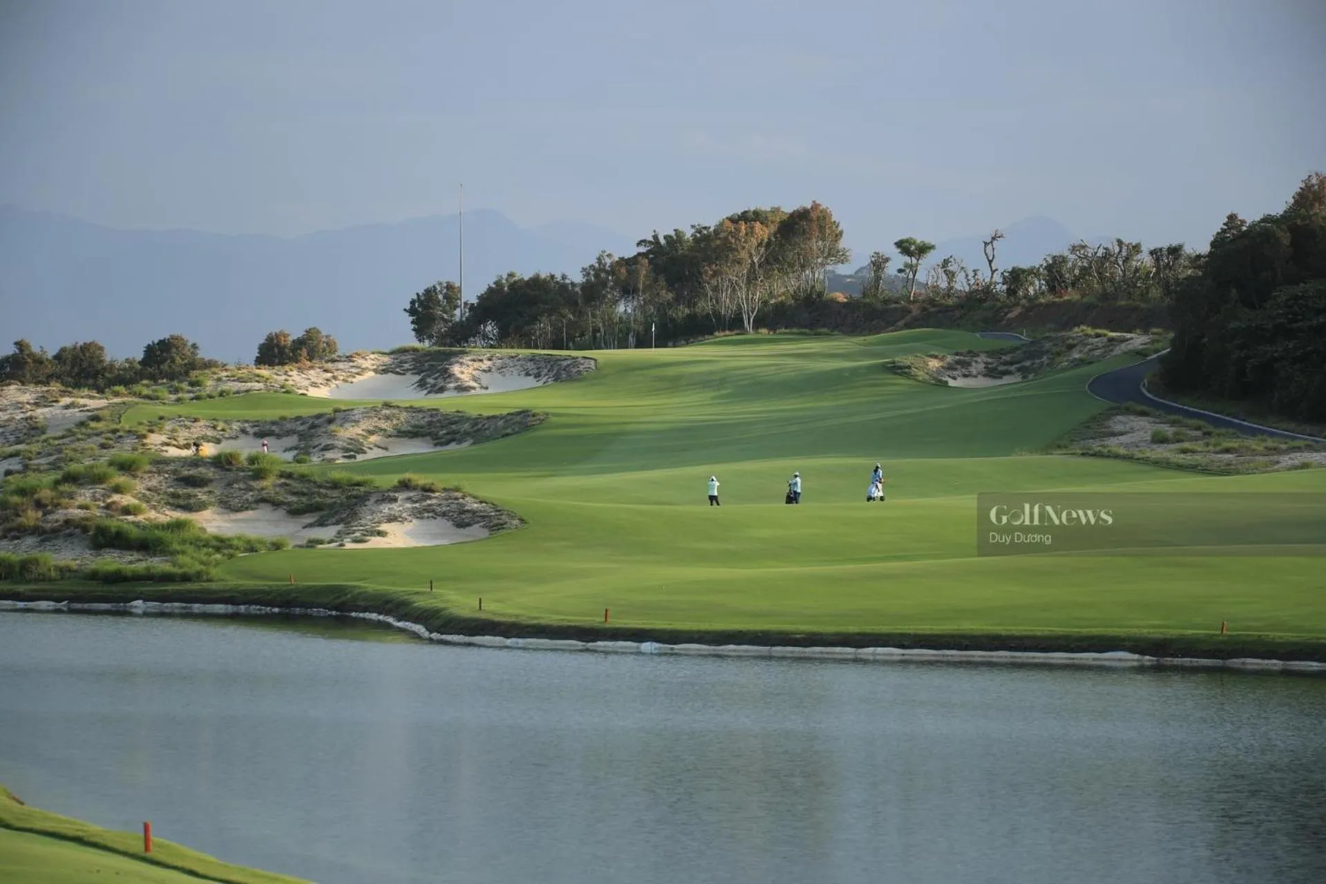 Golfcourse in Seascape Villas In Long Beach Cam Ranh