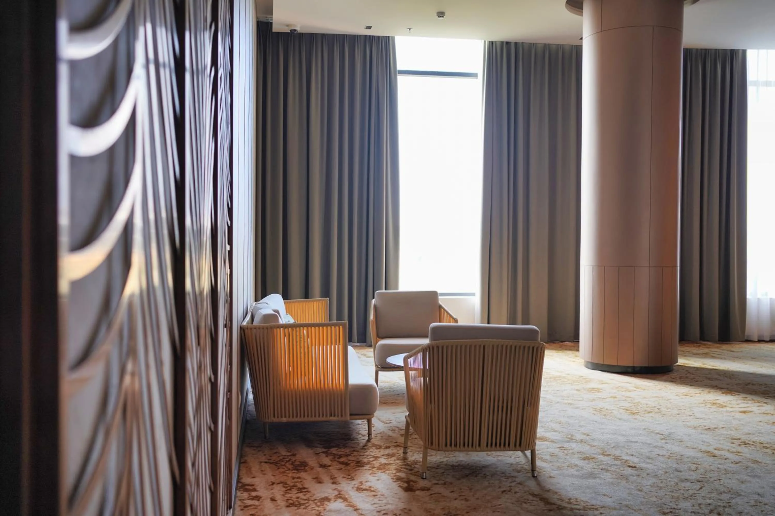 Seating area in Seascape Villas In Long Beach Cam Ranh