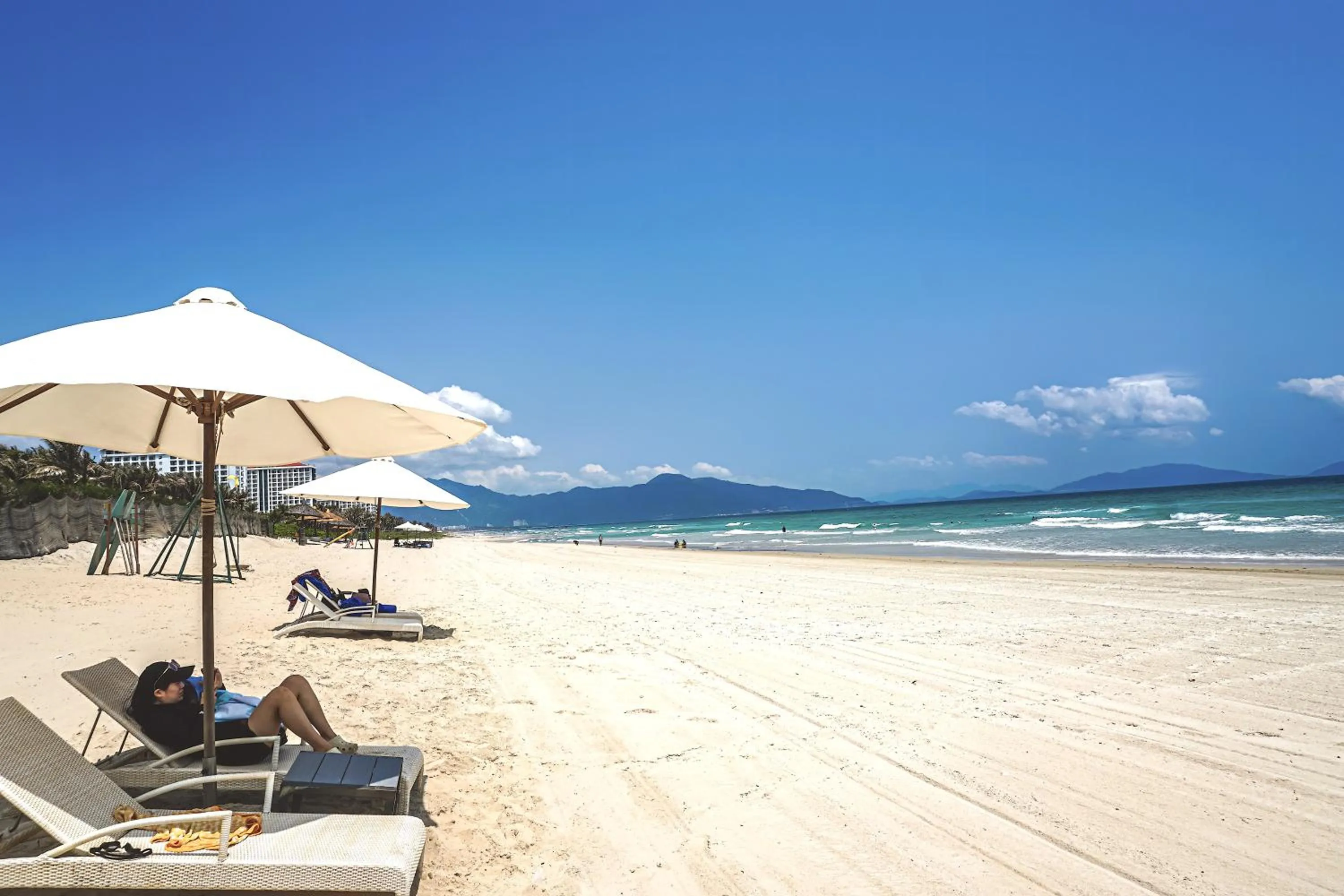 Beach in Seascape Villas In Long Beach Cam Ranh