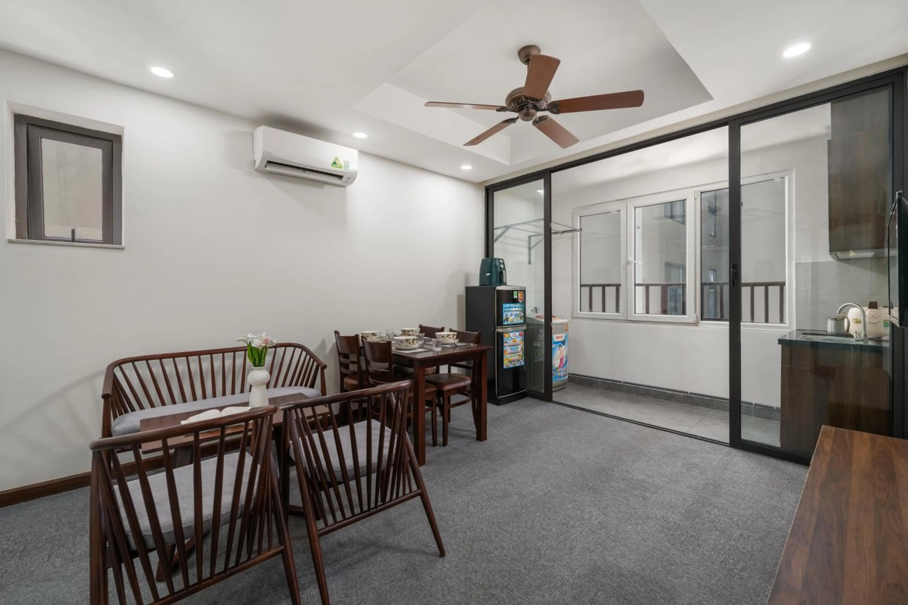 Seating area in Tokyo Boutique Front Beach Hotel