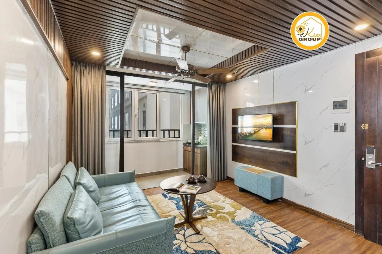 Living room in Tokyo Boutique Front Beach Hotel