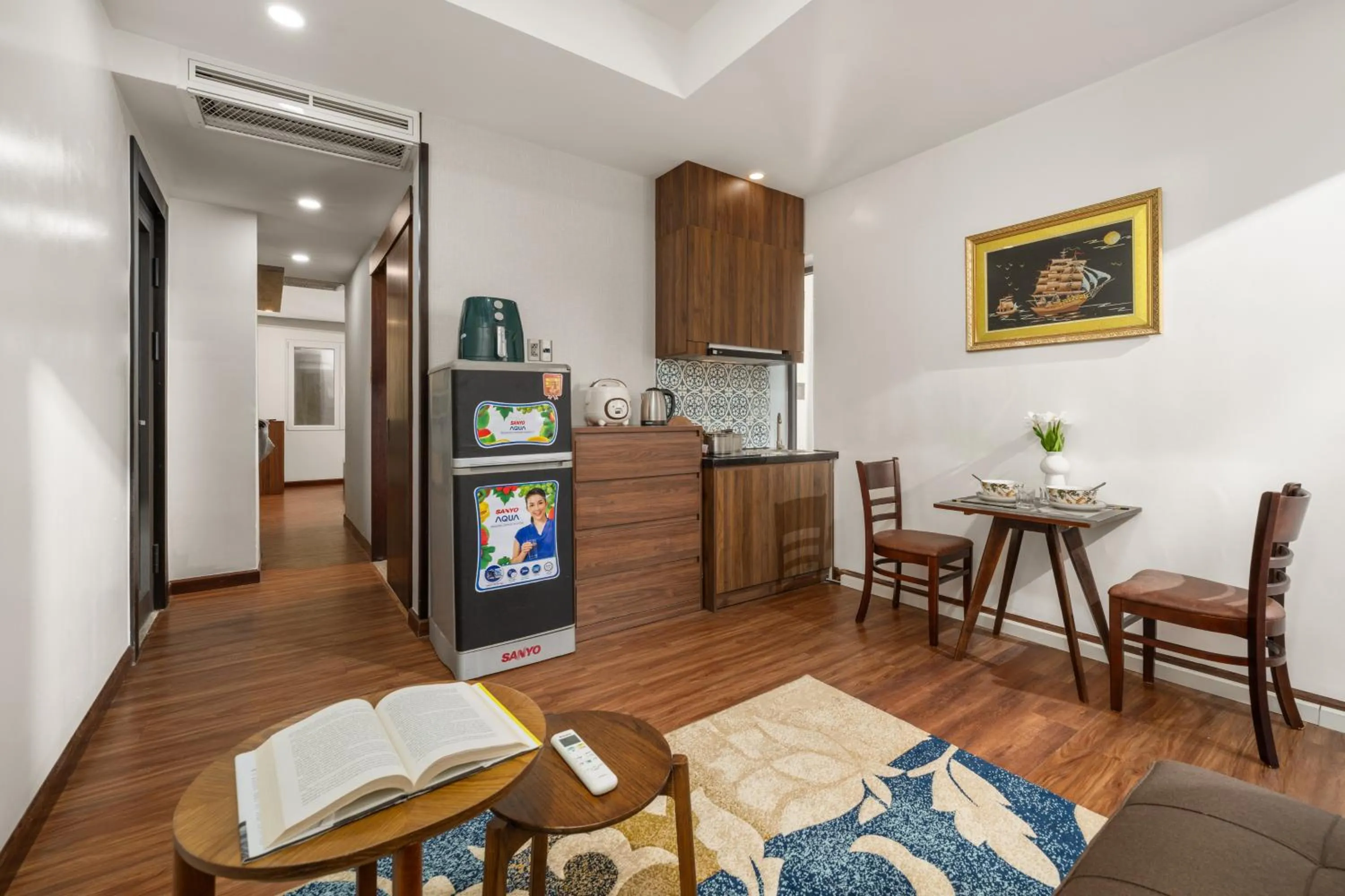 Seating area in Tokyo Boutique Front Beach Hotel