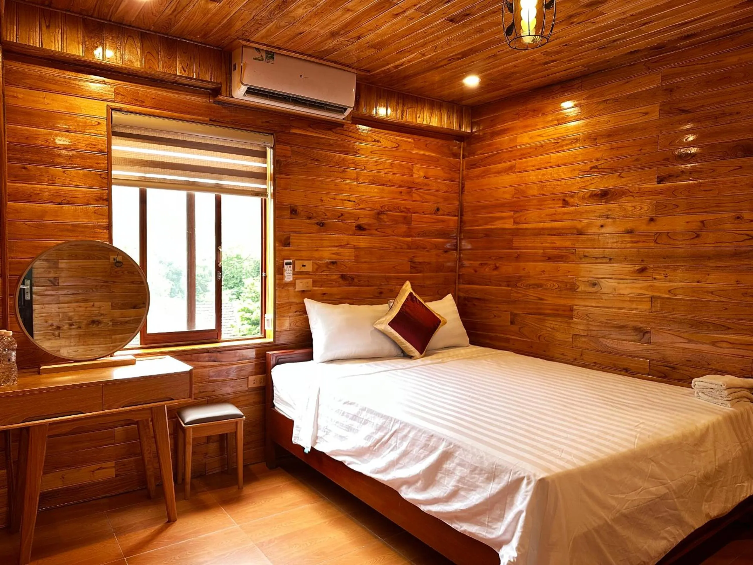 Bed in Cao Thạch Homestay