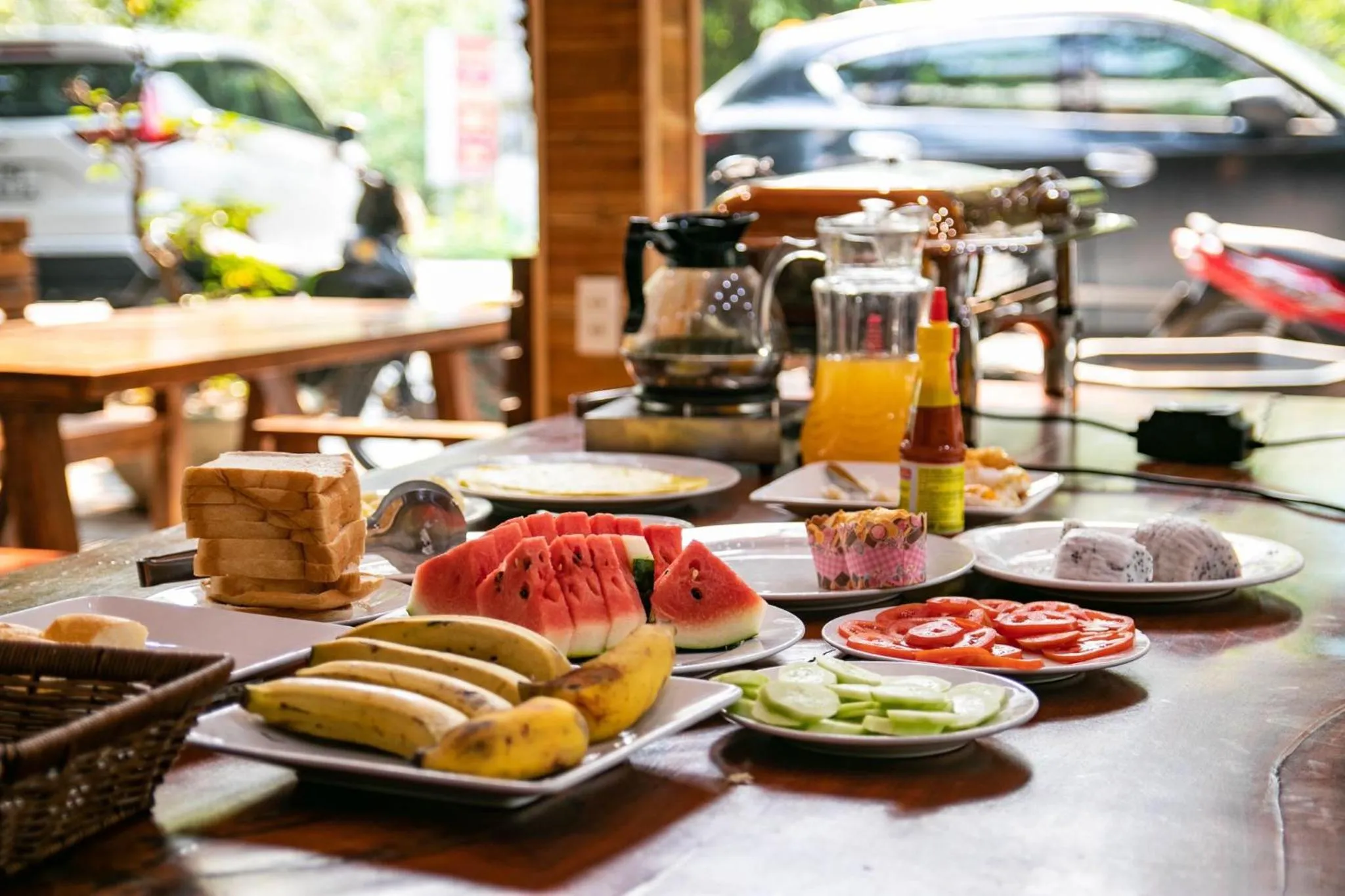 Food and drinks in Cao Thạch Homestay