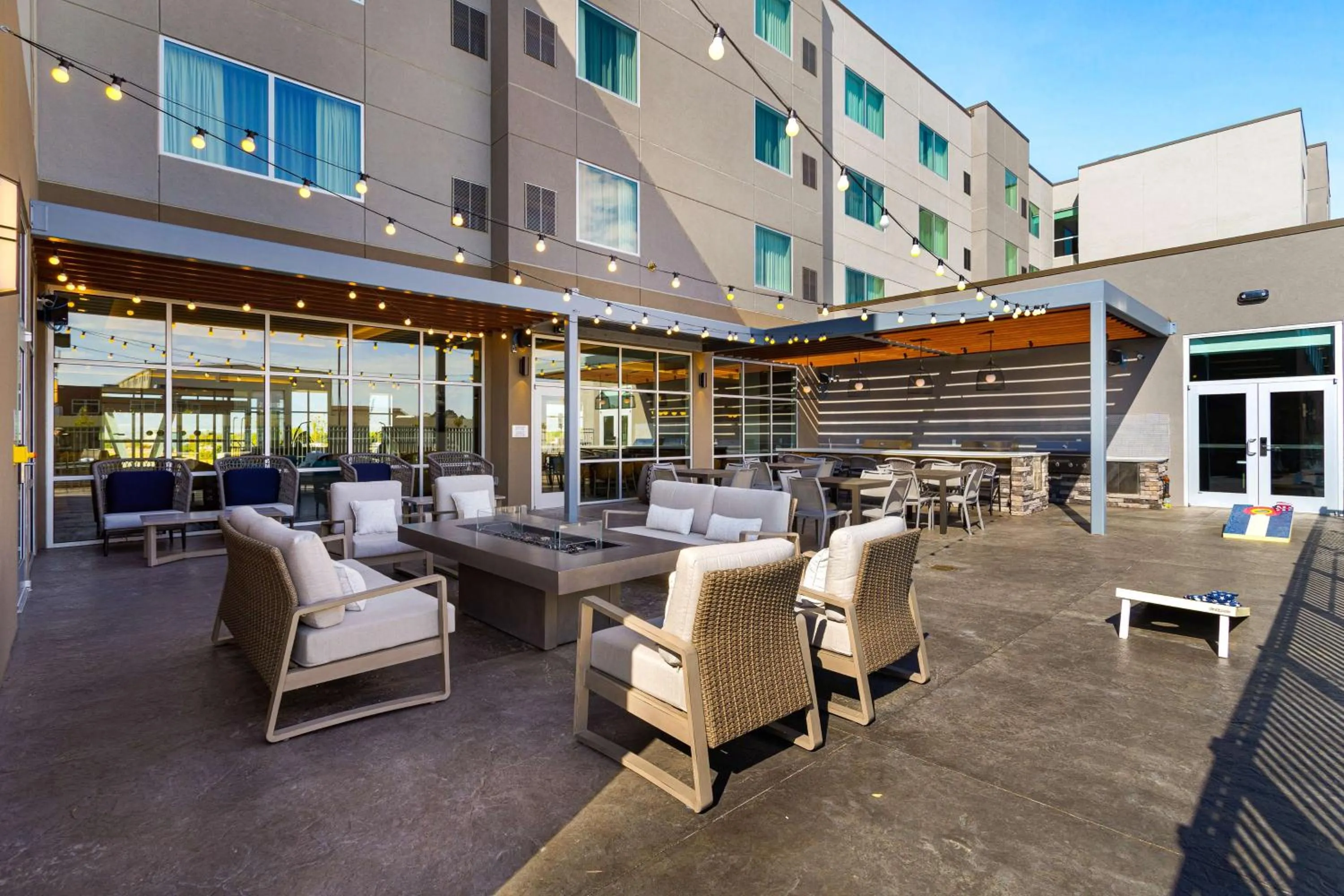 Patio in Tru By Hilton Colorado Springs Airport