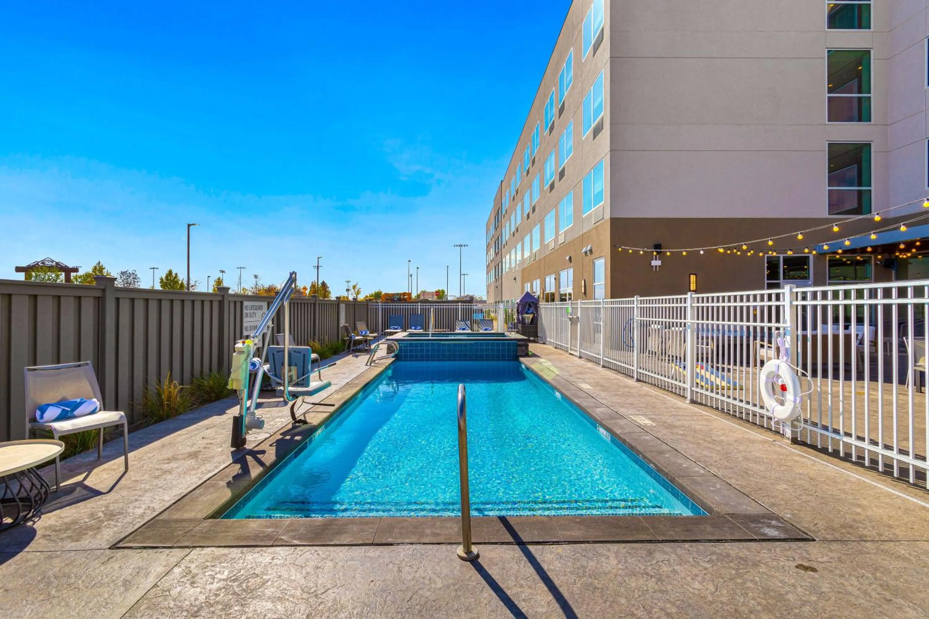 Pool view in Tru By Hilton Colorado Springs Airport