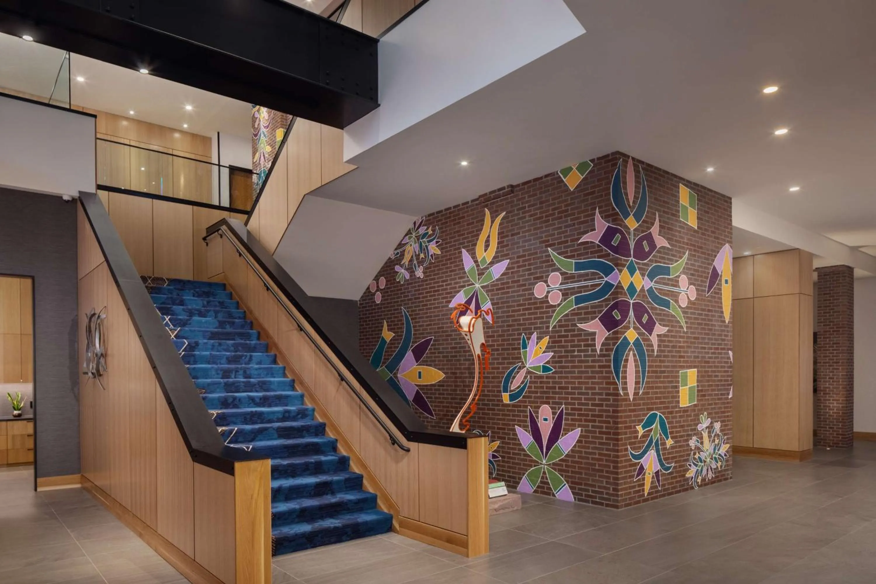 Lobby or reception in Canopy By Hilton Sioux Falls Downtown