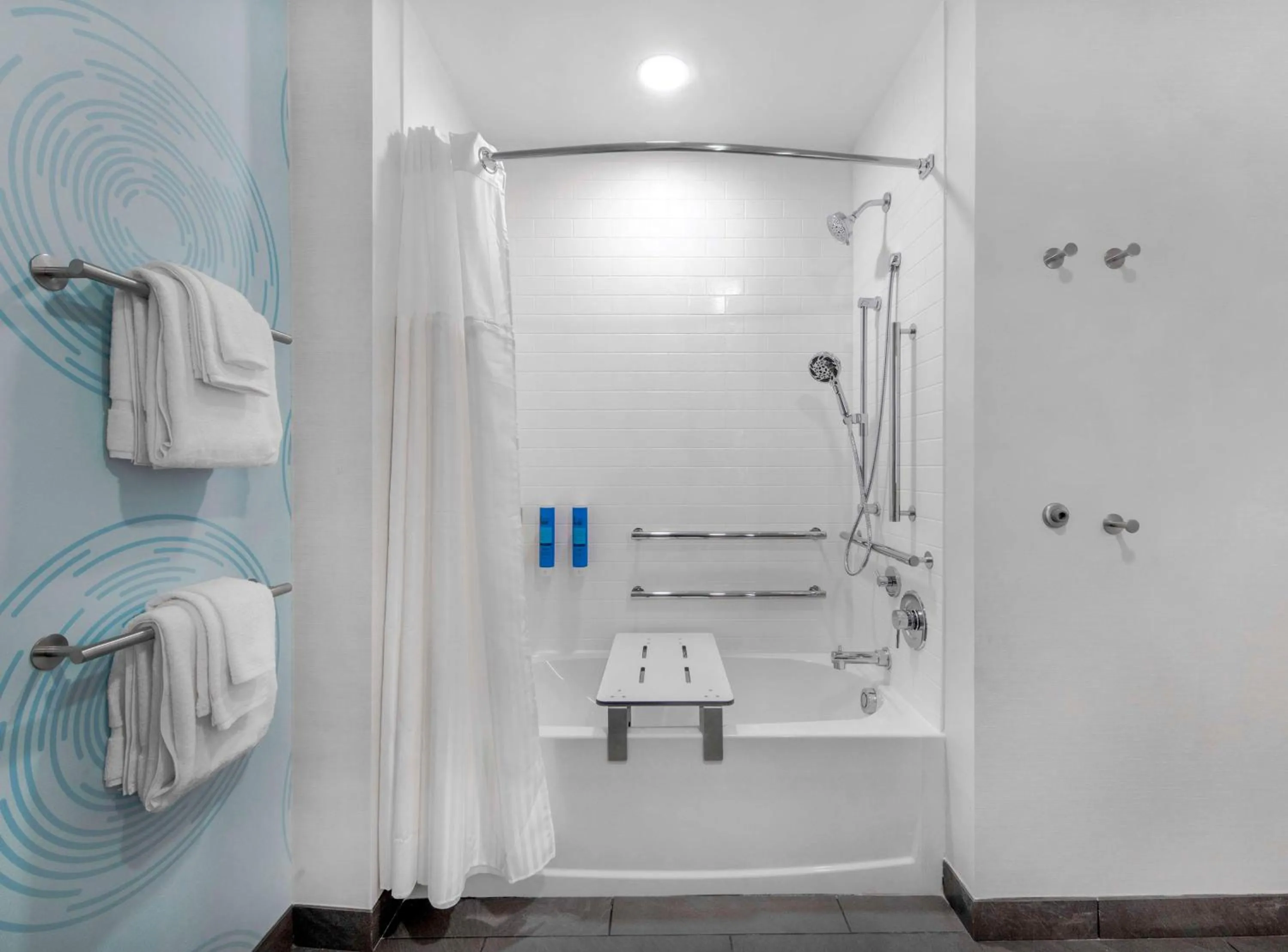 Bathroom in Tru by Hilton Wilmington Wrightsville Beach