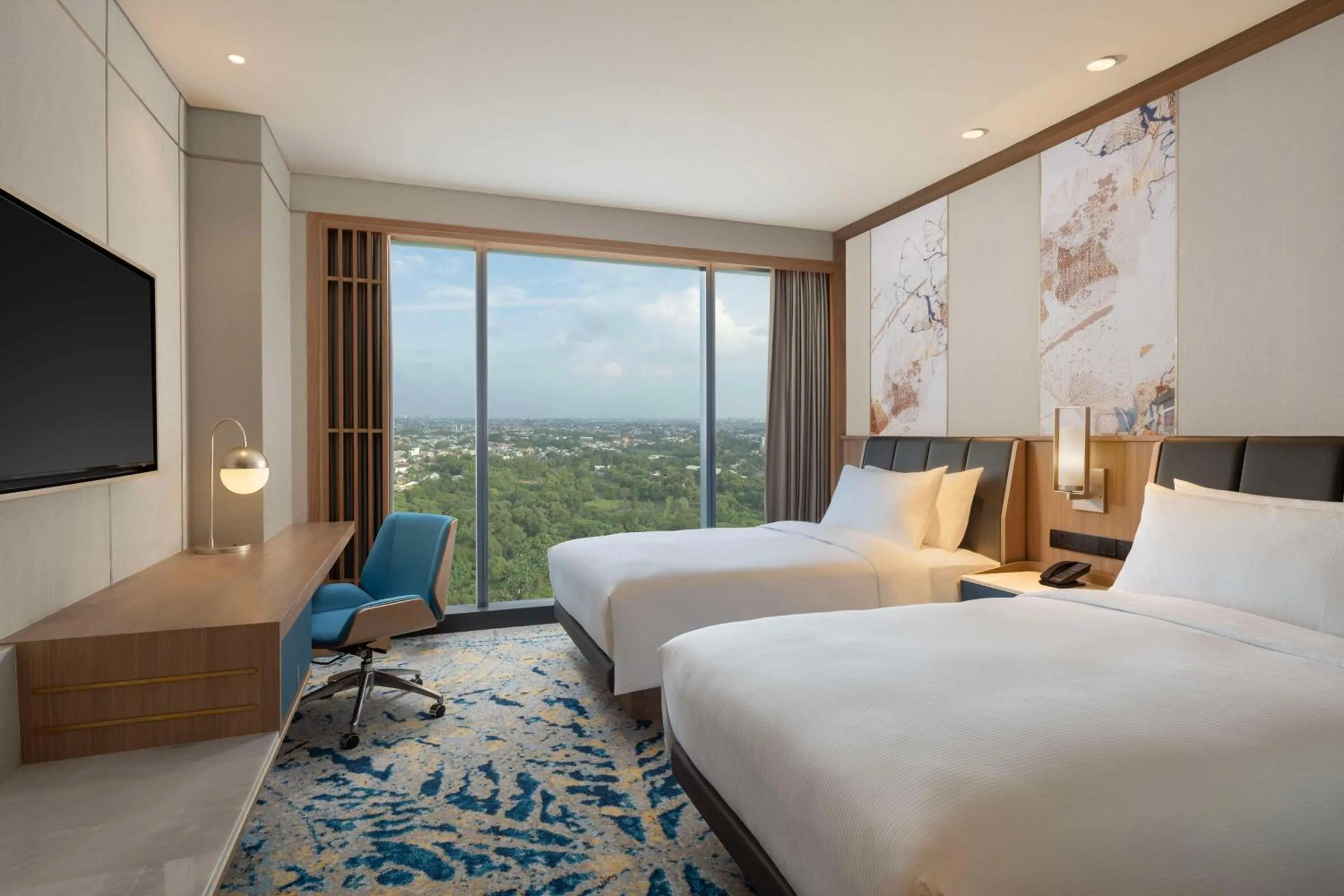 Bed in DoubleTree by Hilton Jakarta Bintaro Jaya