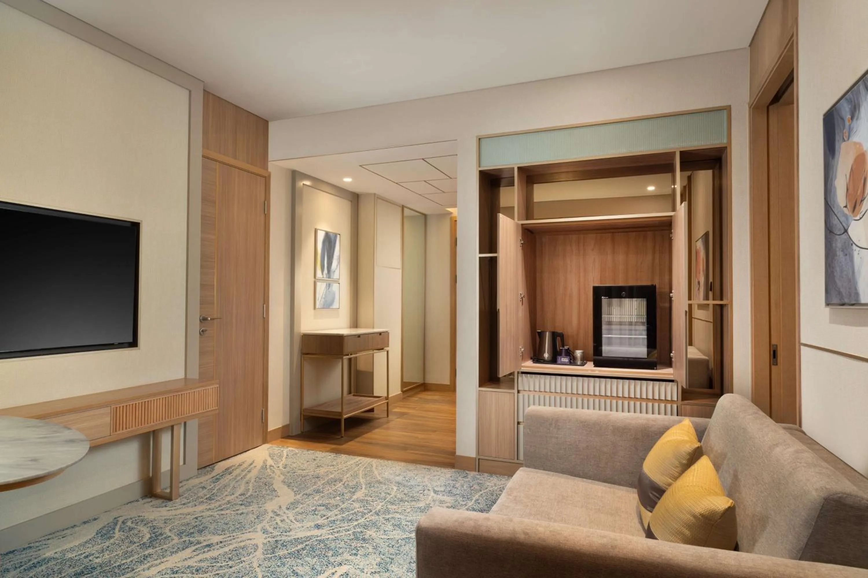 Living room in DoubleTree by Hilton Jakarta Bintaro Jaya