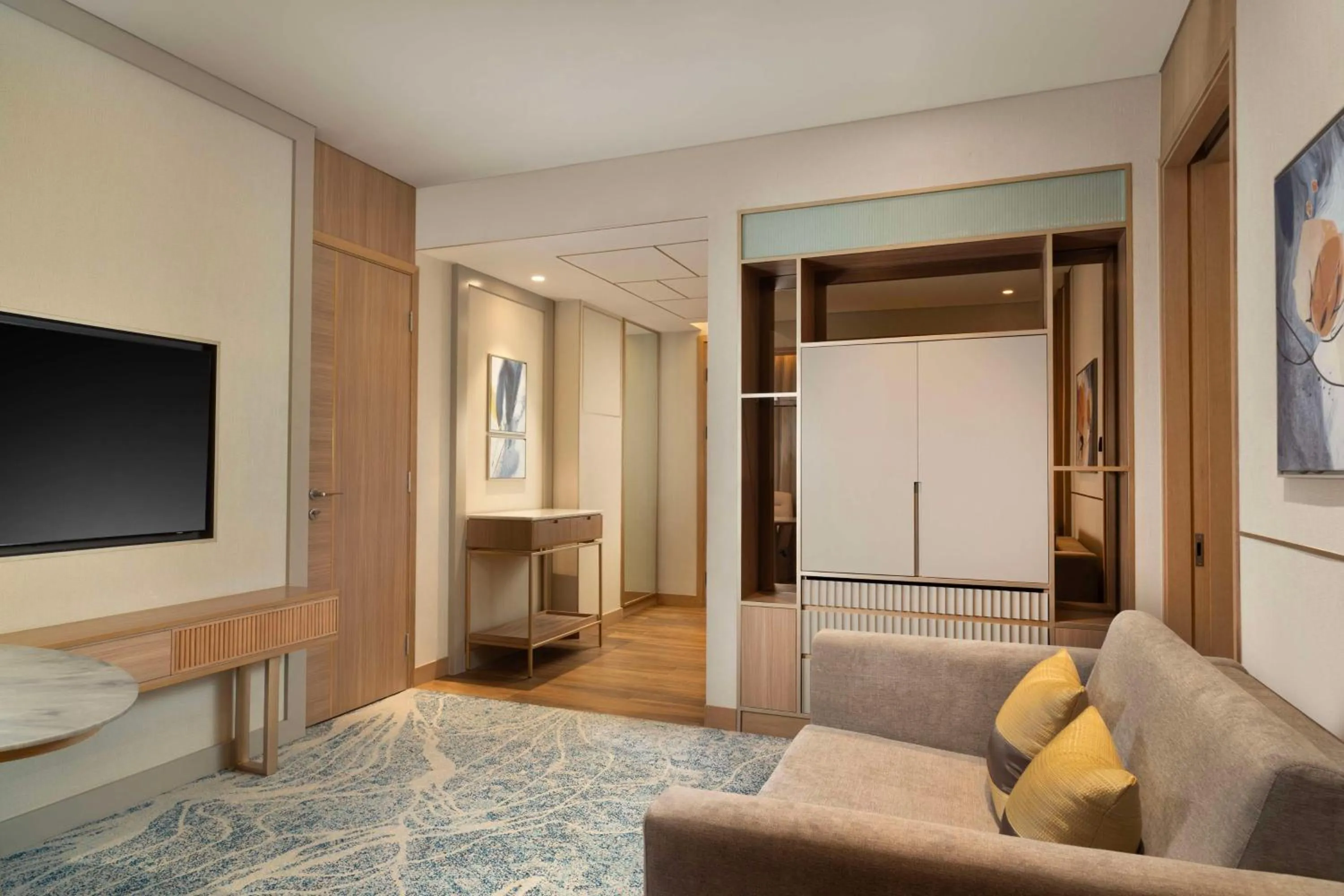 Living room in DoubleTree by Hilton Jakarta Bintaro Jaya