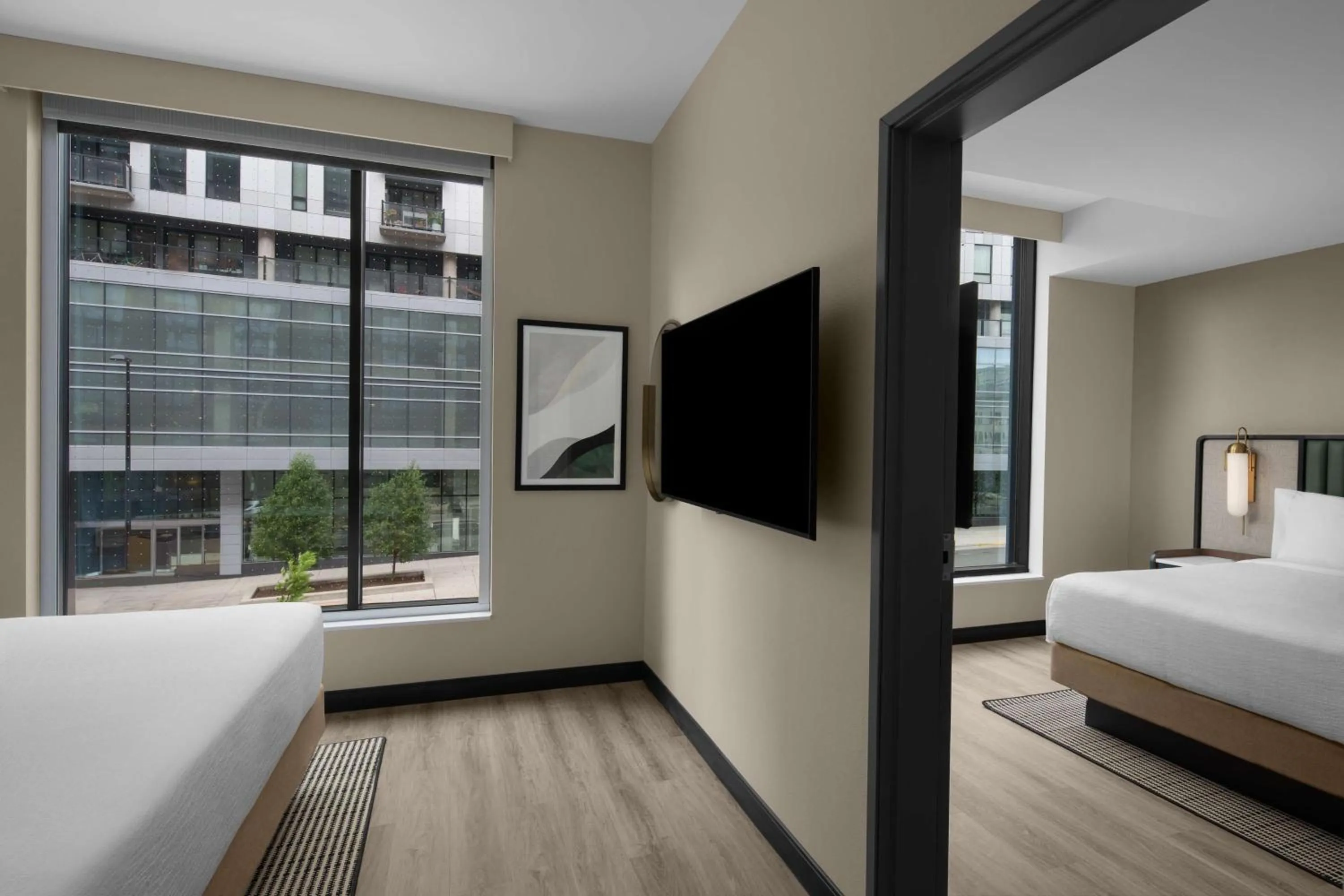 Bed in Embassy Suites By Hilton Madison Downtown