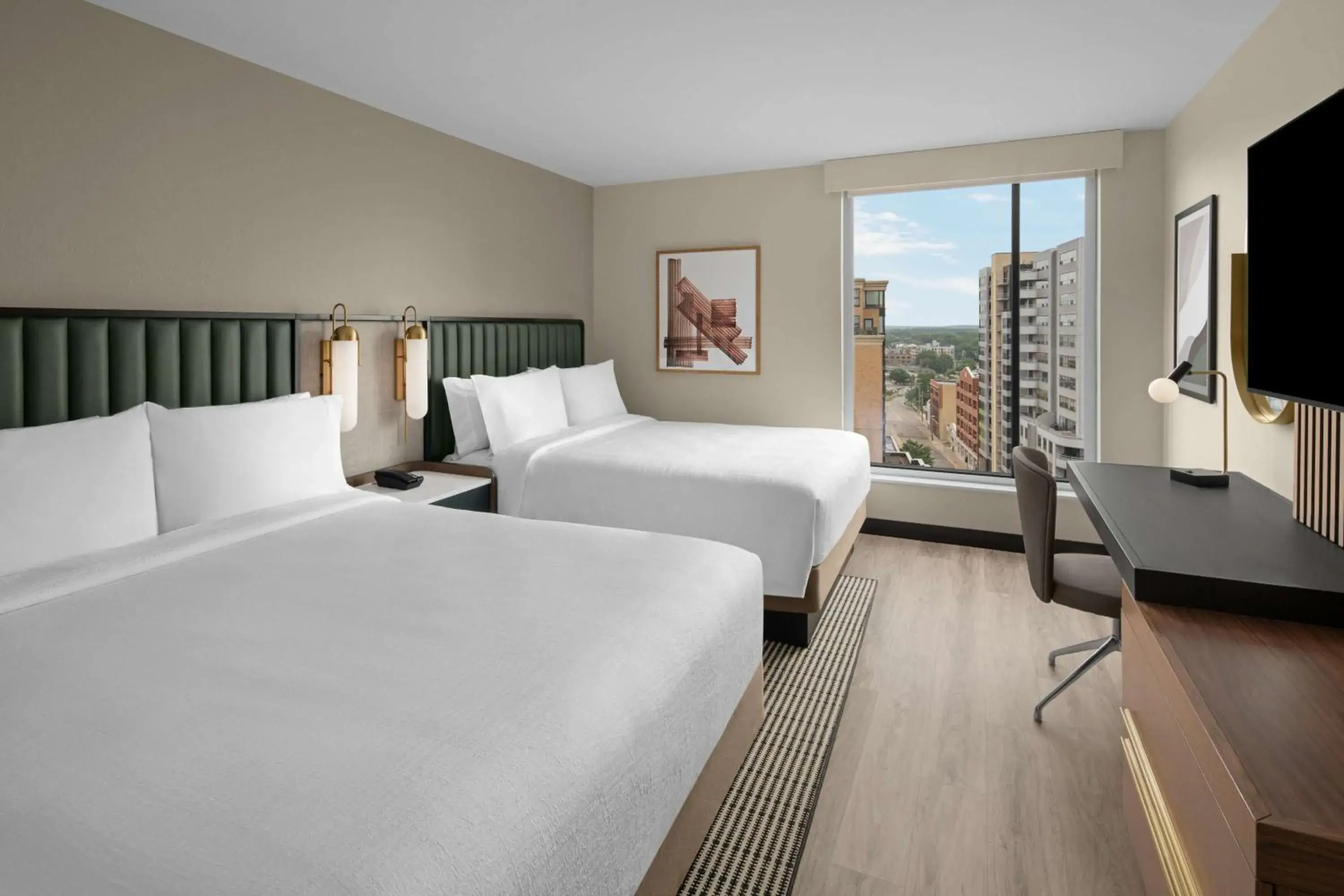 One-Bedroom Queen Suite with Sofa Bed in Embassy Suites By Hilton Madison Downtown One-Bedroom Queen Suite with Sofa Bed in Embassy Suites By Hilton Madison Downtown