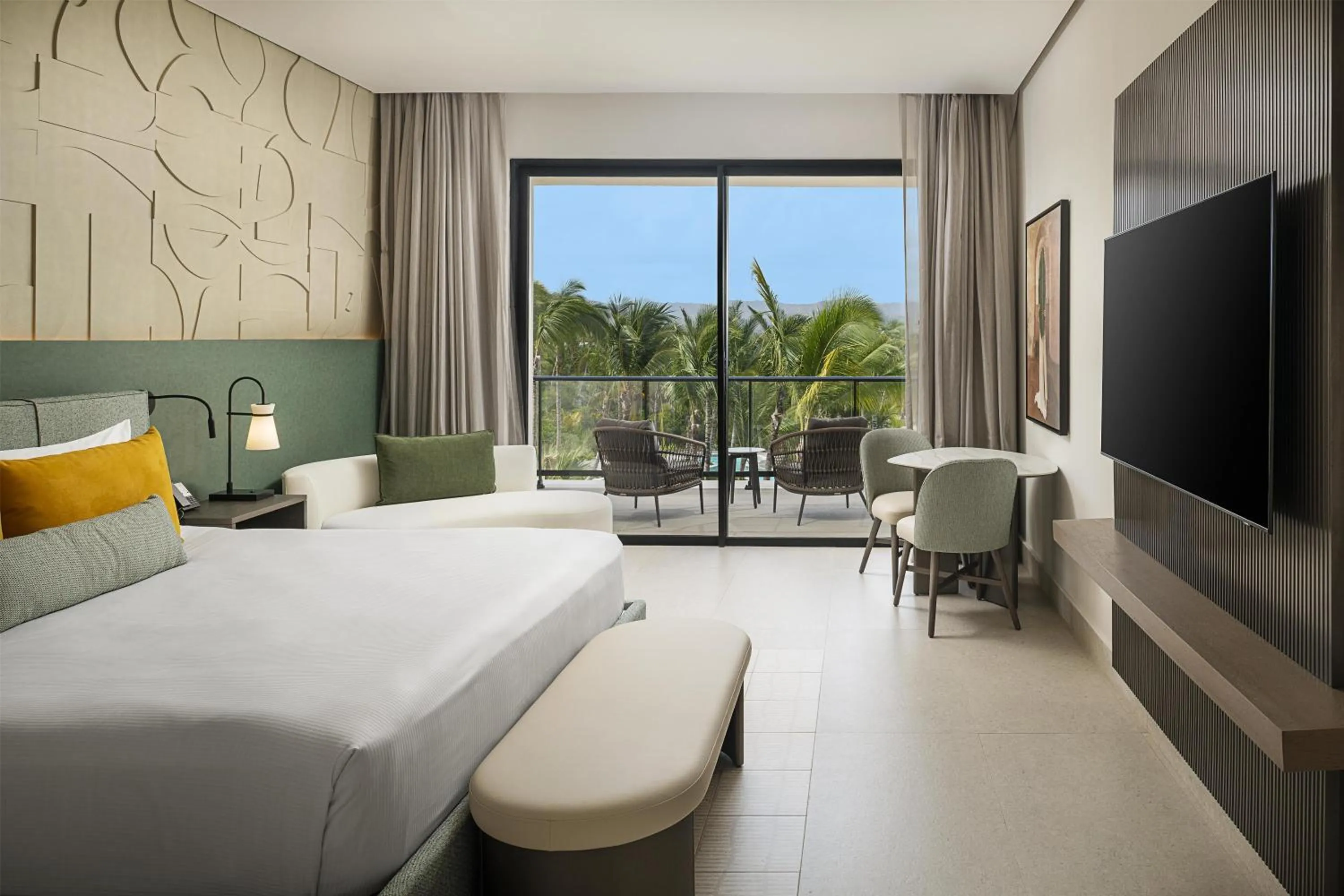 Bed in Zemi Miches Punta Cana All-Inclusive Resort, Curio by Hilton