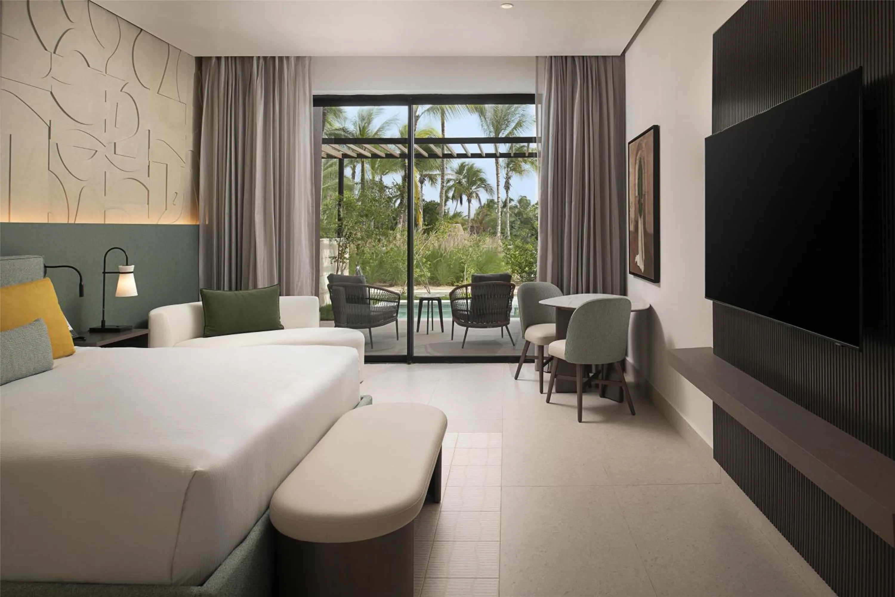 Bed in Zemi Miches Punta Cana All-Inclusive Resort, Curio by Hilton