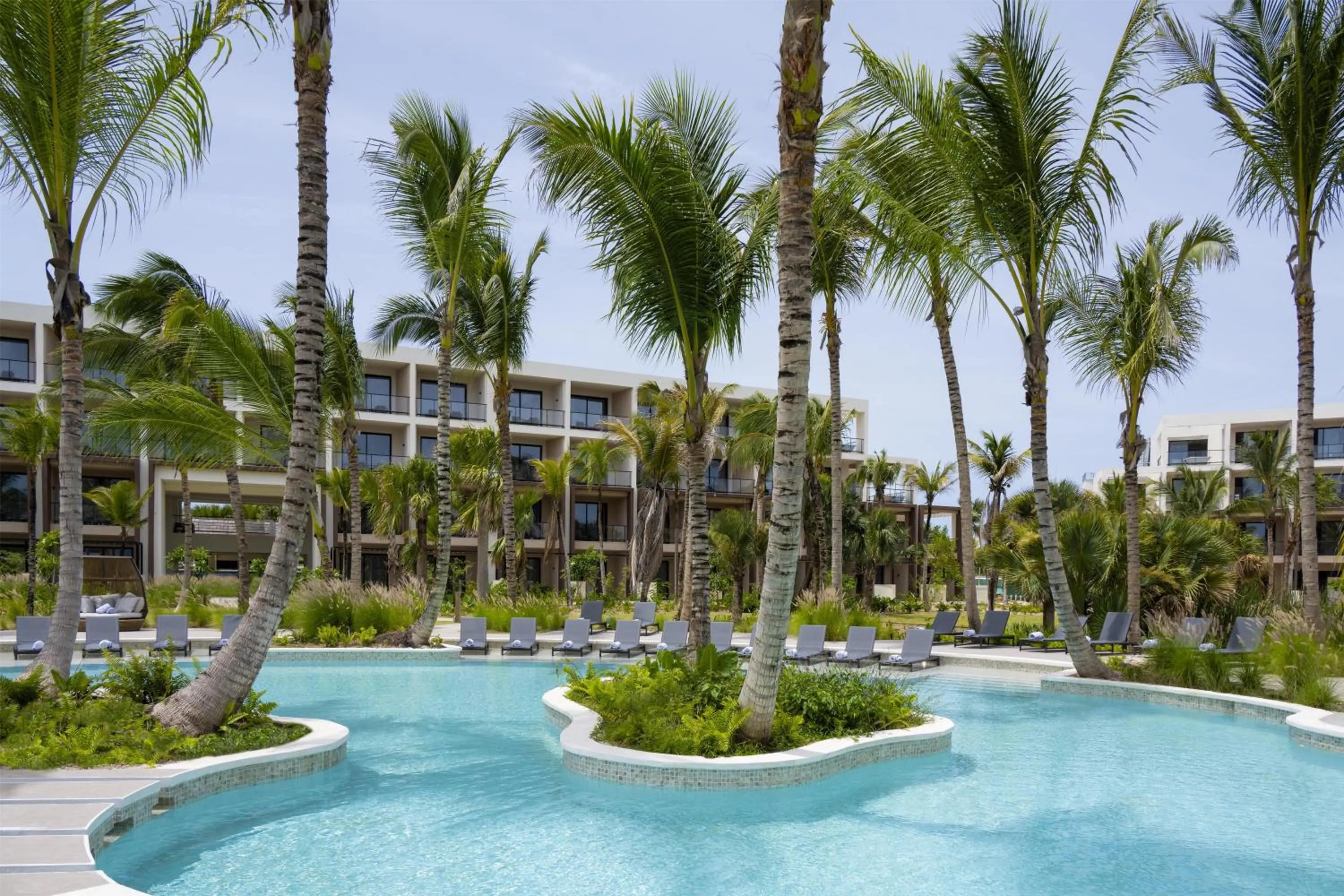 Pool view in Zemi Miches Punta Cana All-Inclusive Resort, Curio by Hilton