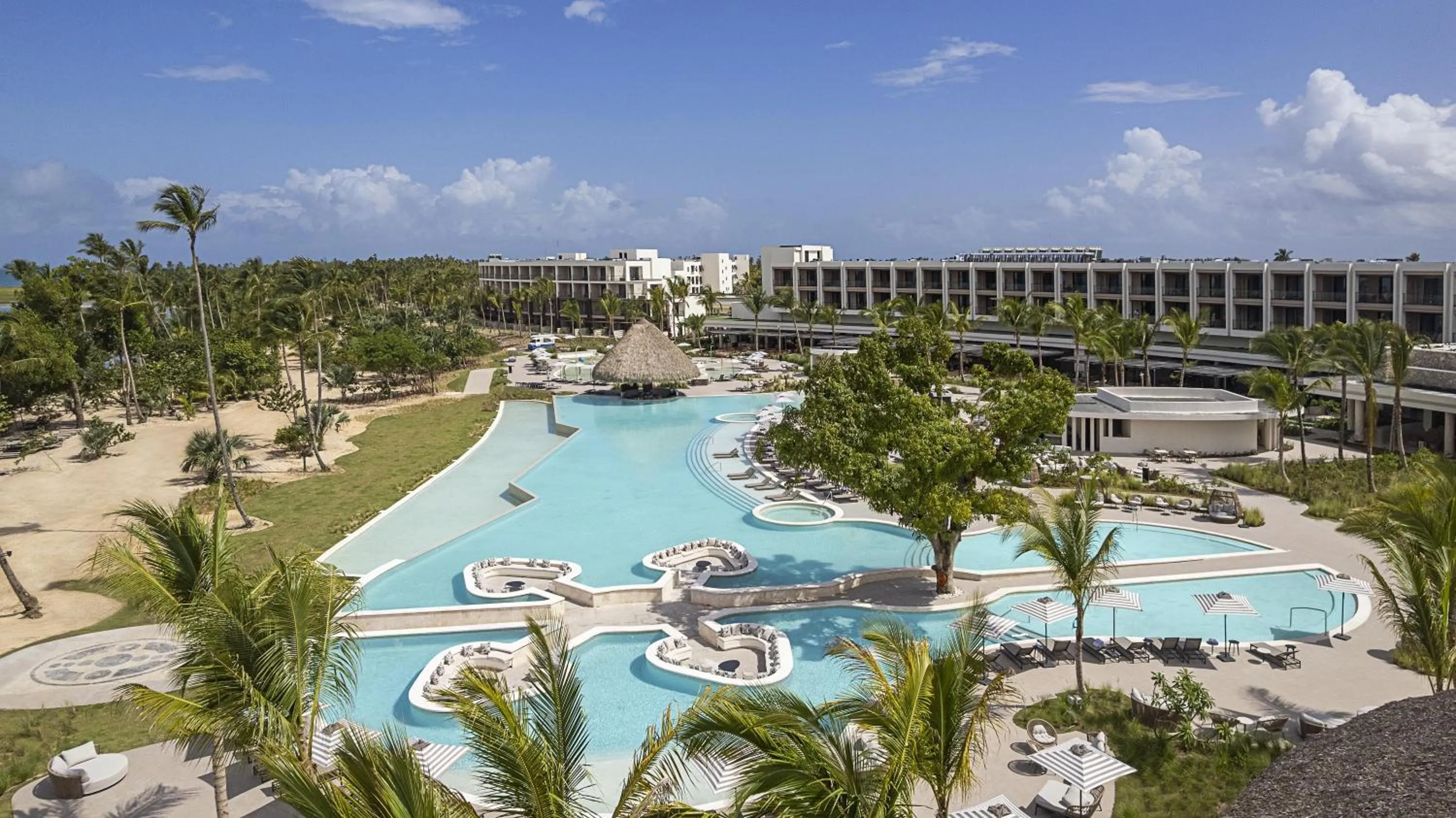 Pool view in Zemi Miches Punta Cana All-Inclusive Resort, Curio by Hilton