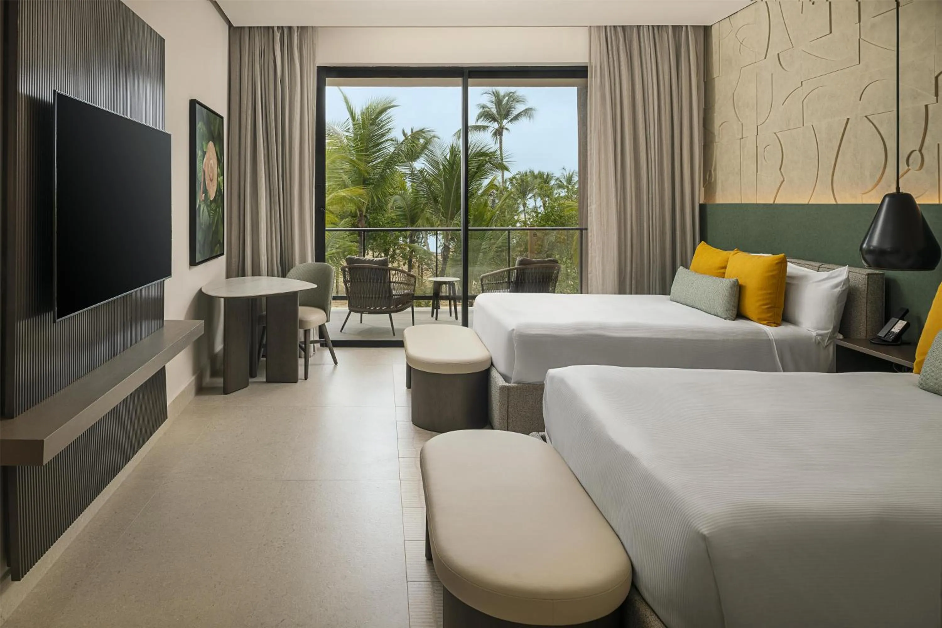 Bed in Zemi Miches Punta Cana All-Inclusive Resort, Curio by Hilton