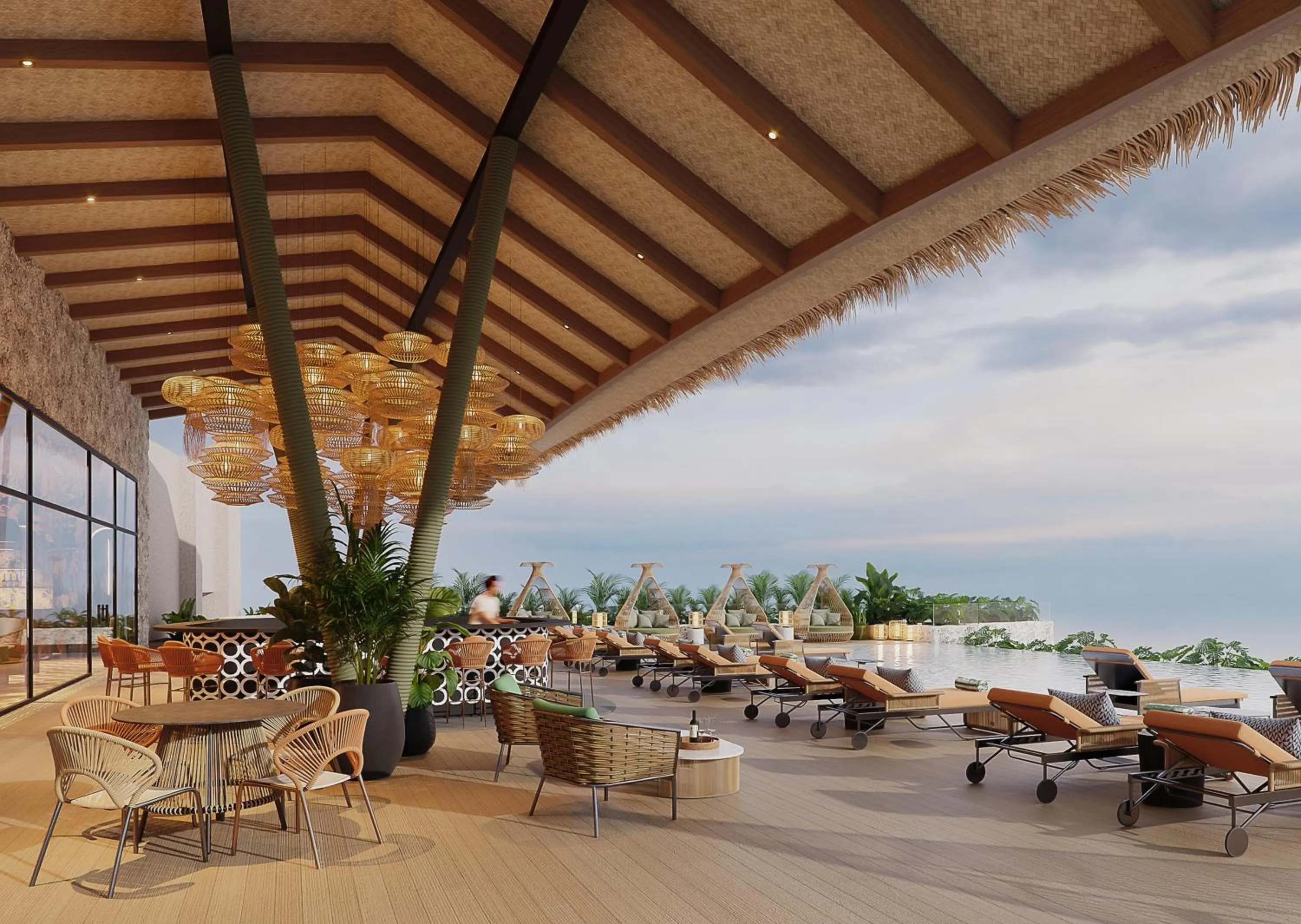 Lounge or bar in Zemi Miches Punta Cana All-Inclusive Resort, Curio by Hilton